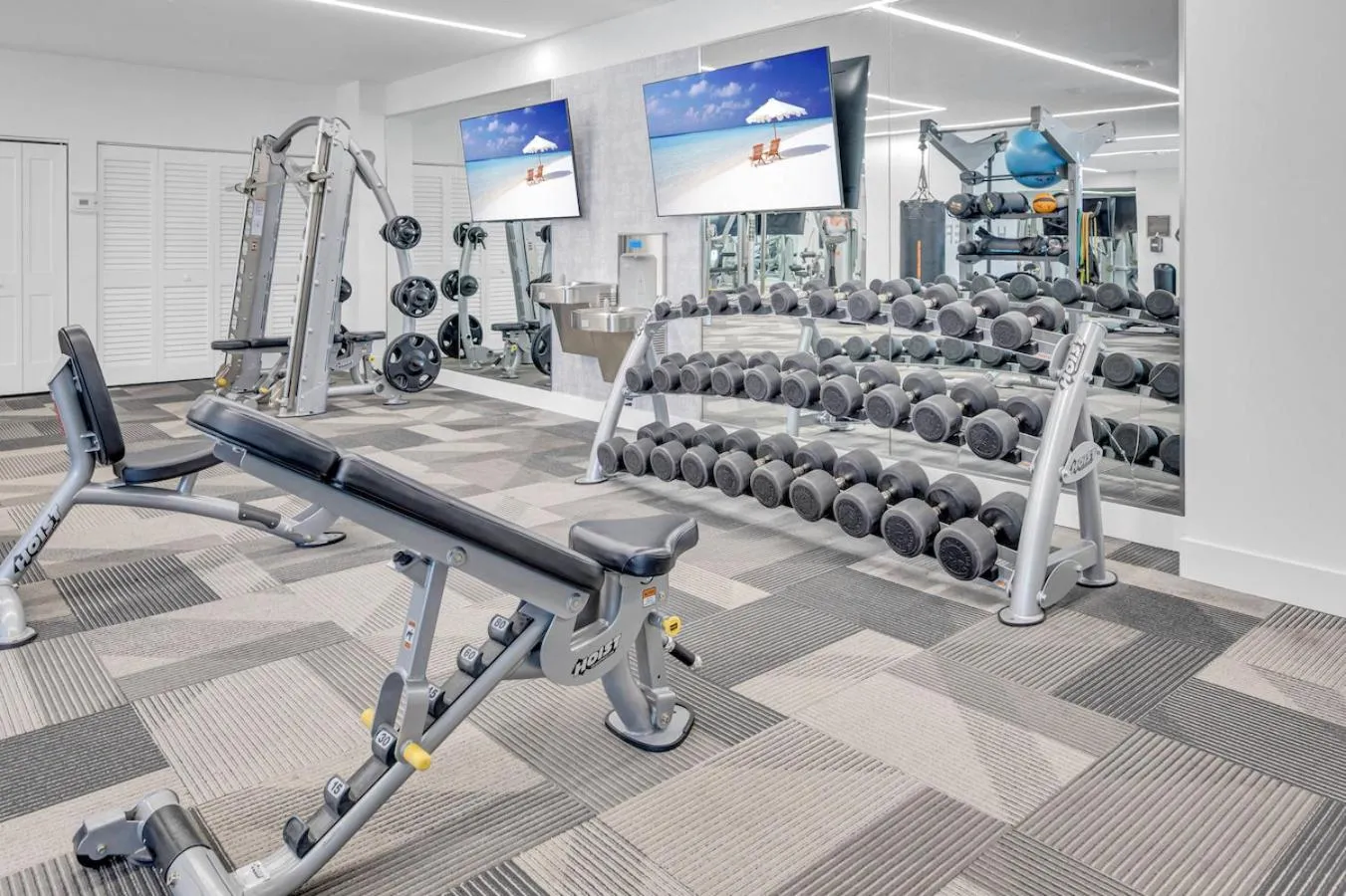 Fitness centre/facilities in Beautiful Unit with Amazing View & Free Parking