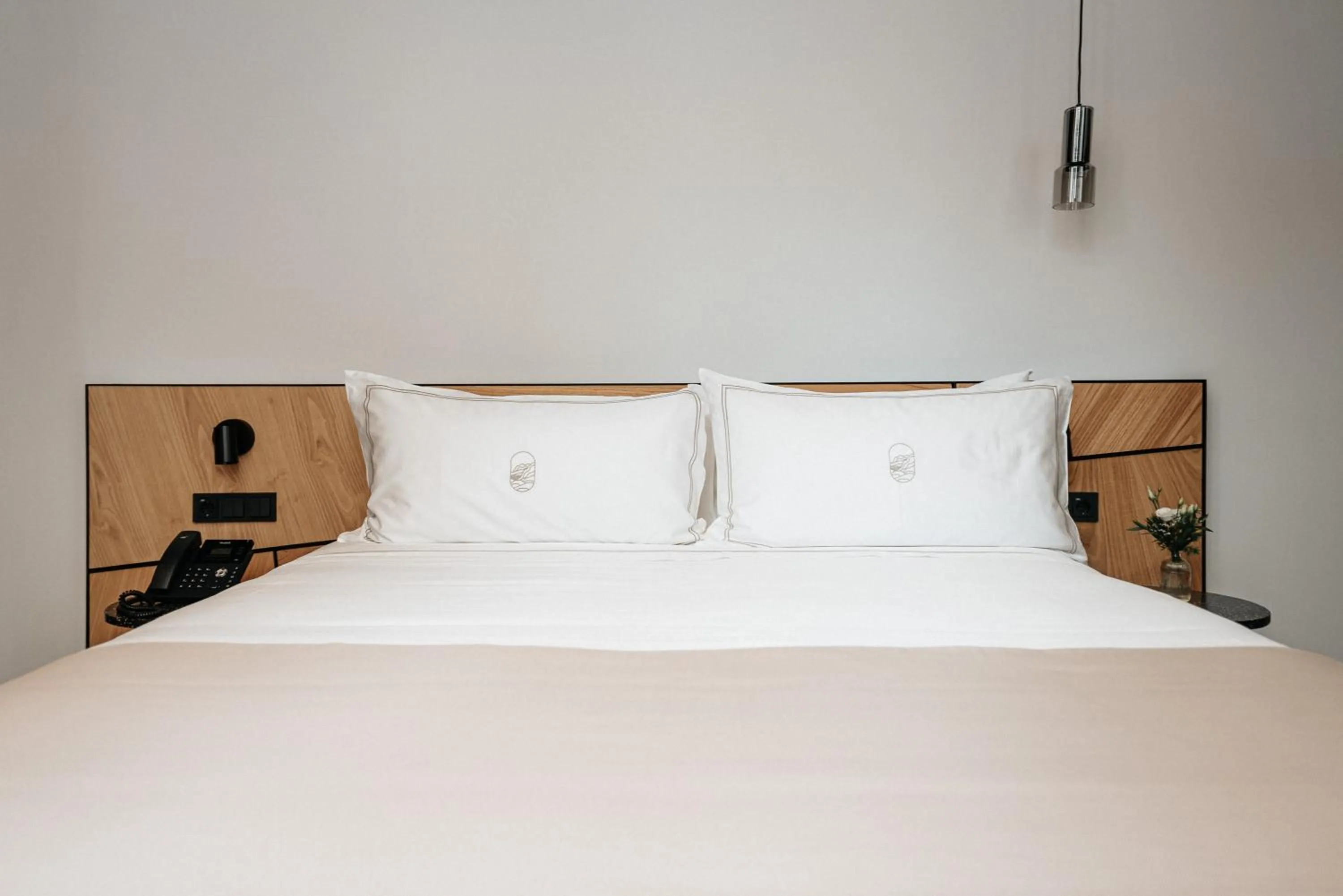 Bed in Hotel Luruna Palacio Larrinaga