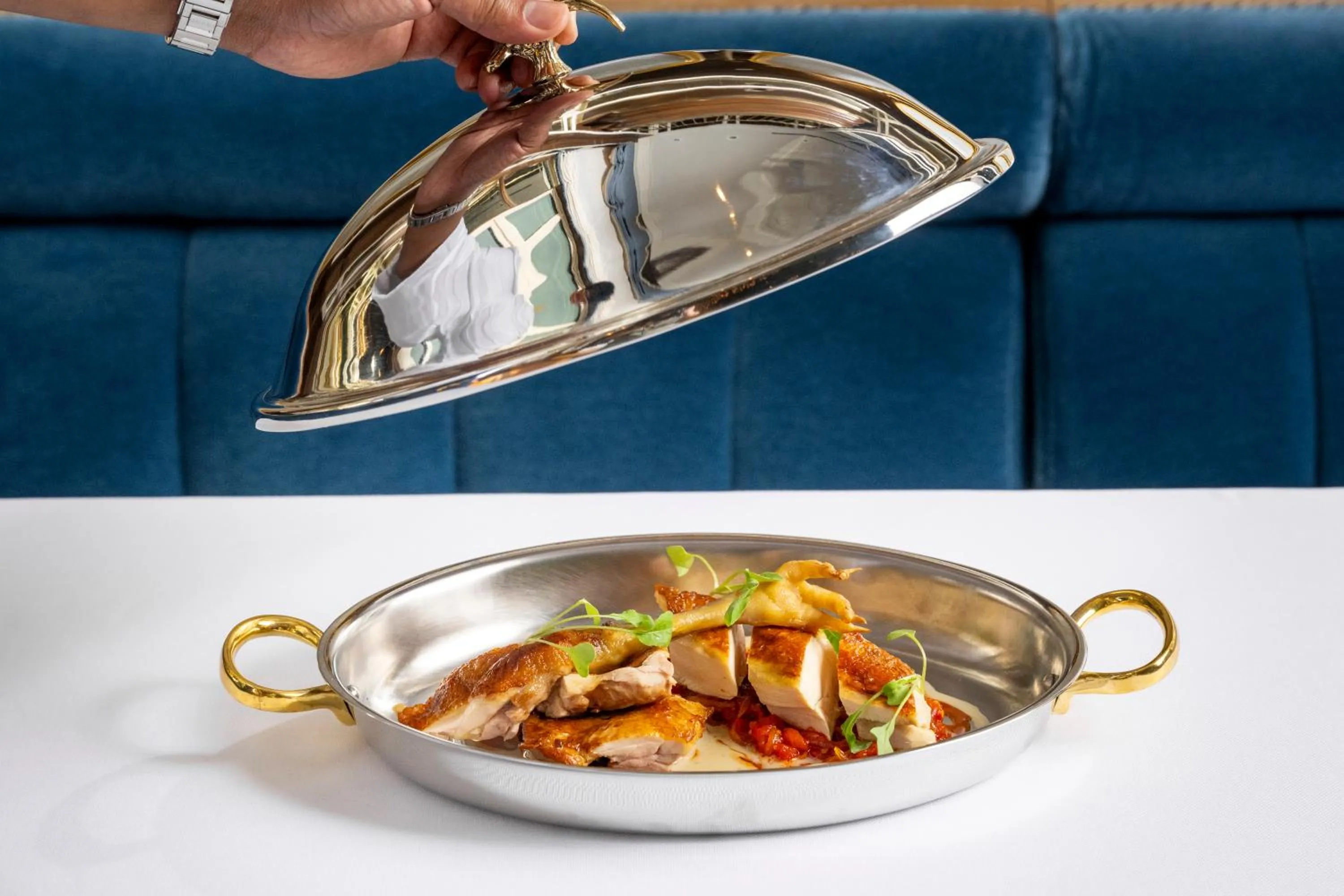 Food close-up in The Fifth Avenue Hotel