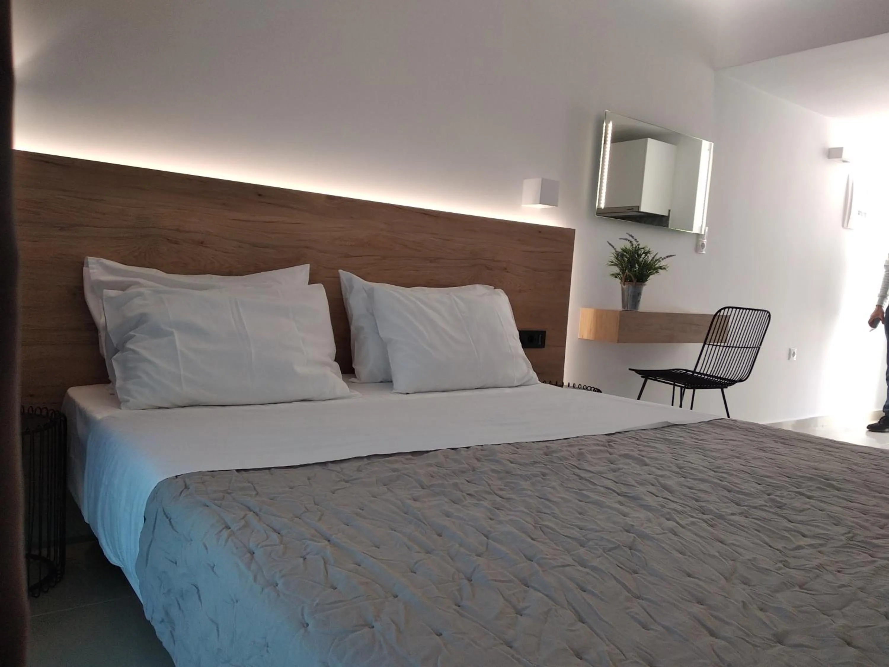Bed in Aestas Apartments