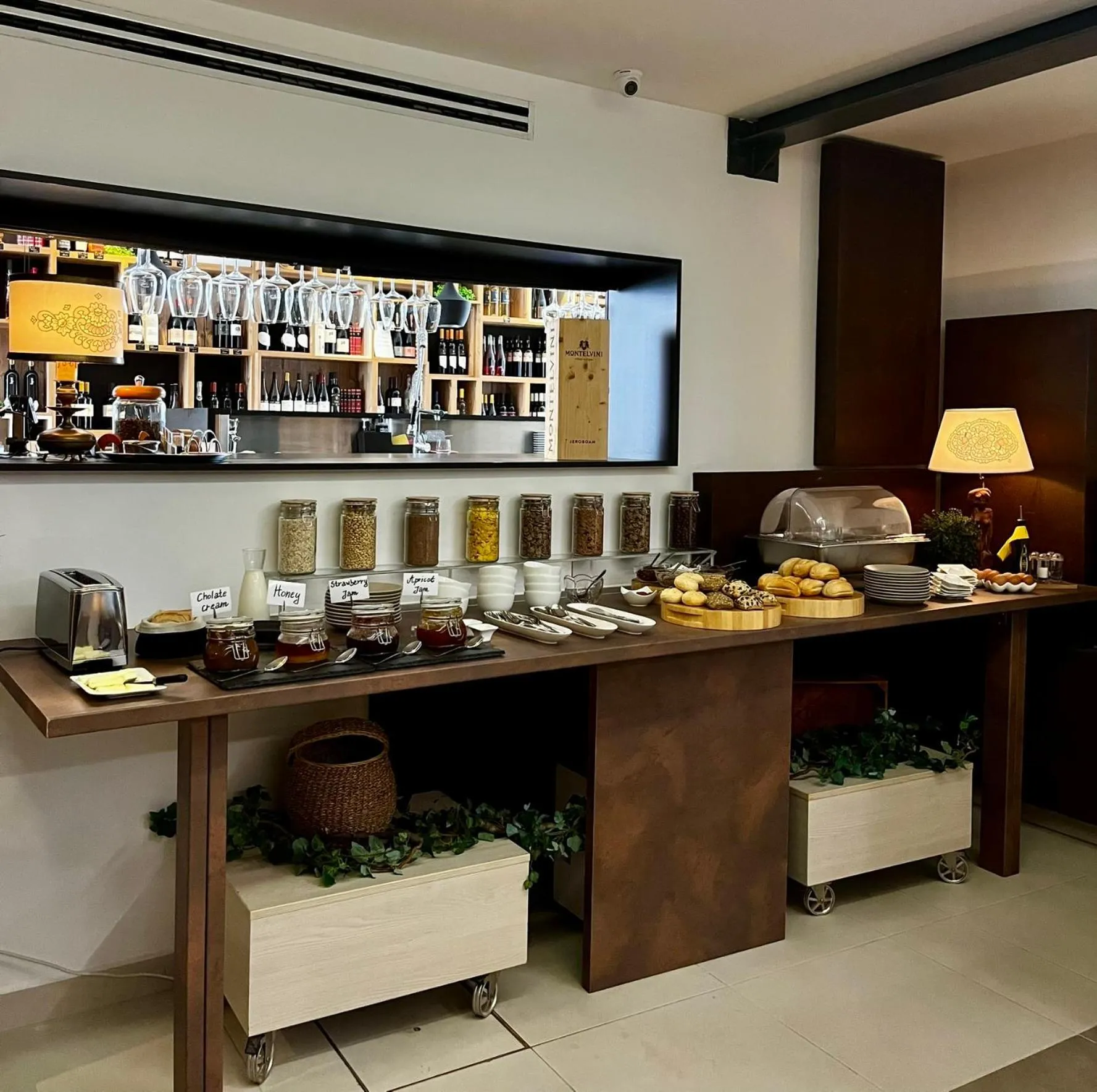 Buffet breakfast in VENEZIANA Boutique Hotel Superior