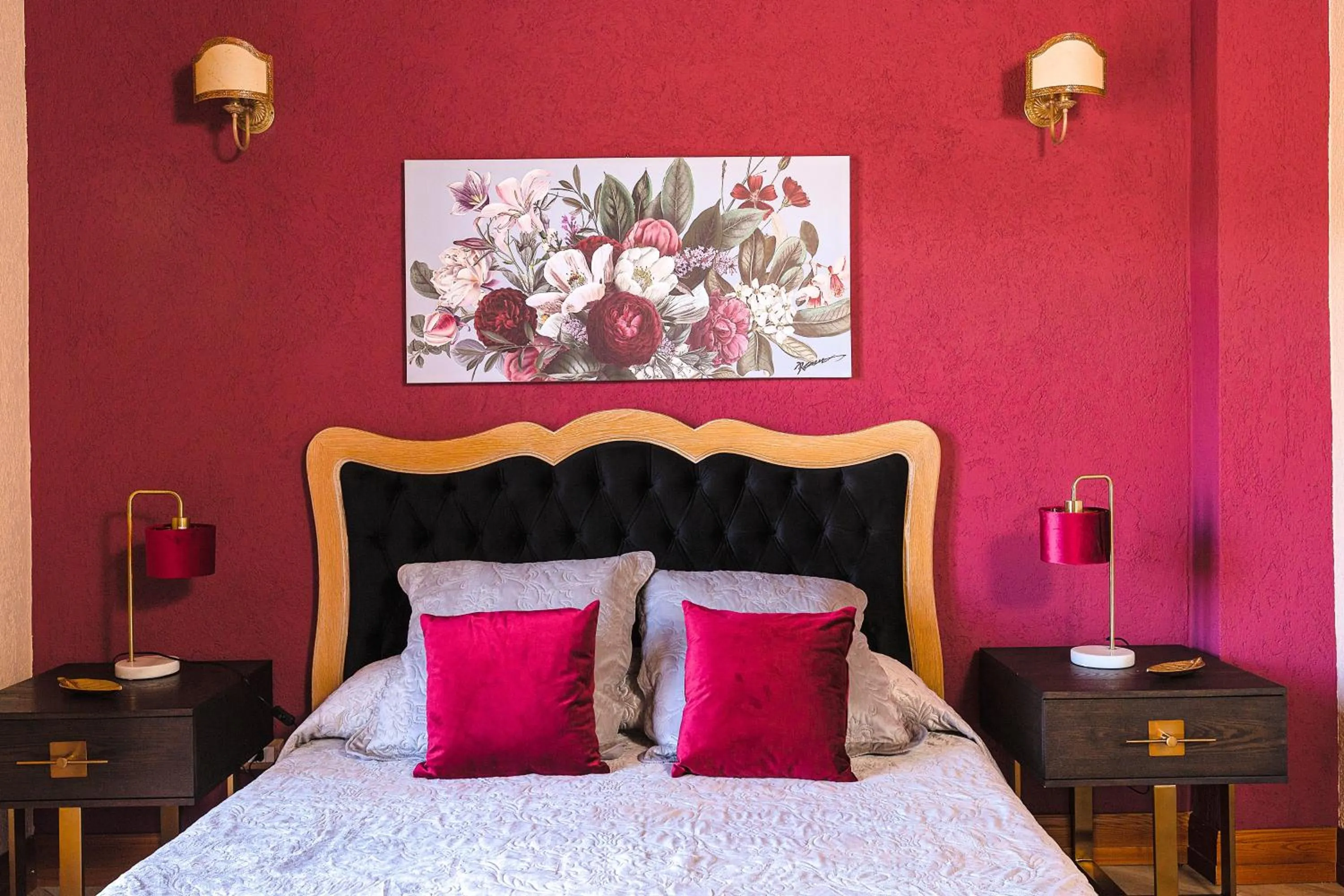 Bed in Relais Garden Cactus B&B