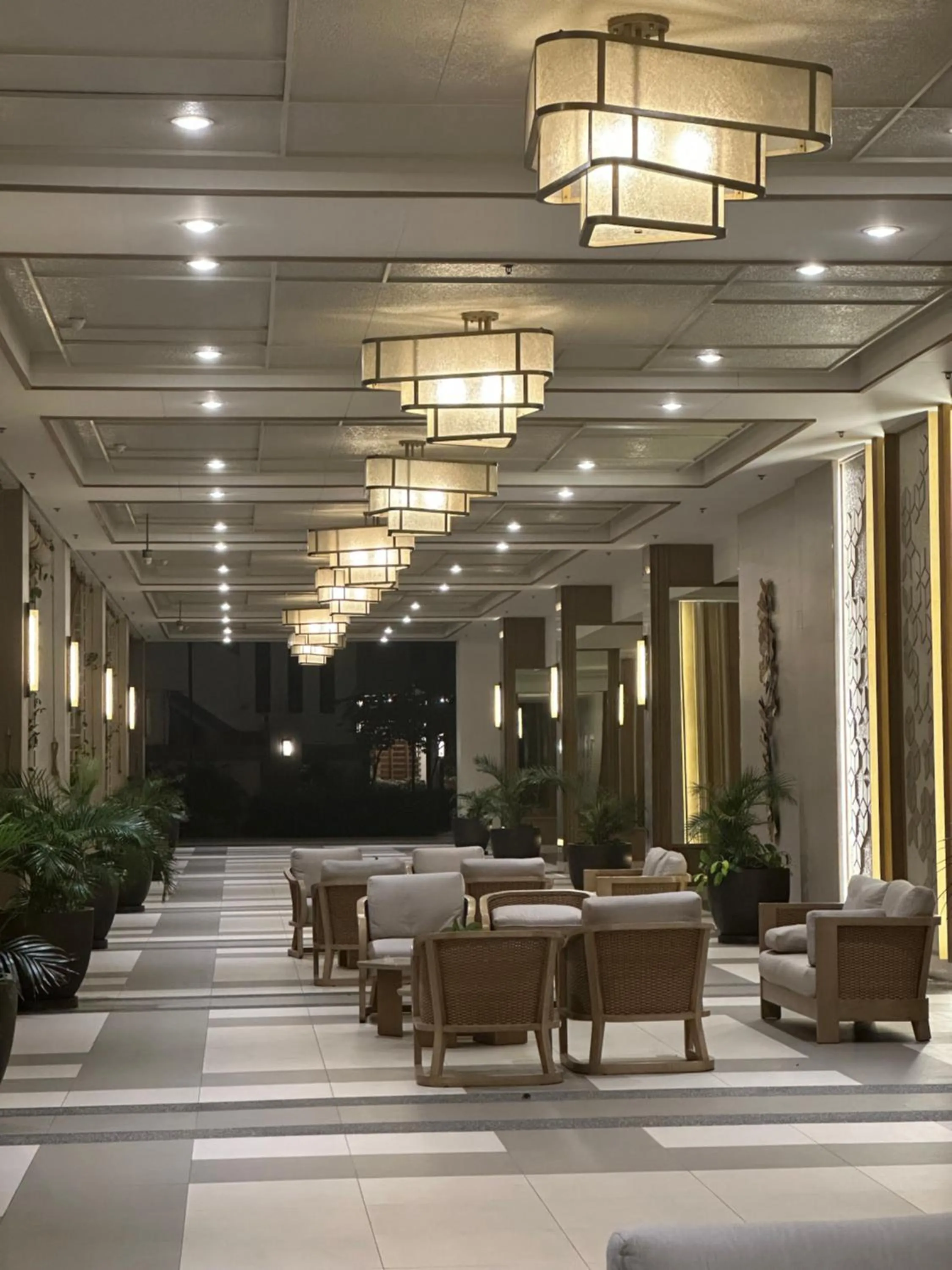 Seating area in Celandine Residence in Quezon City