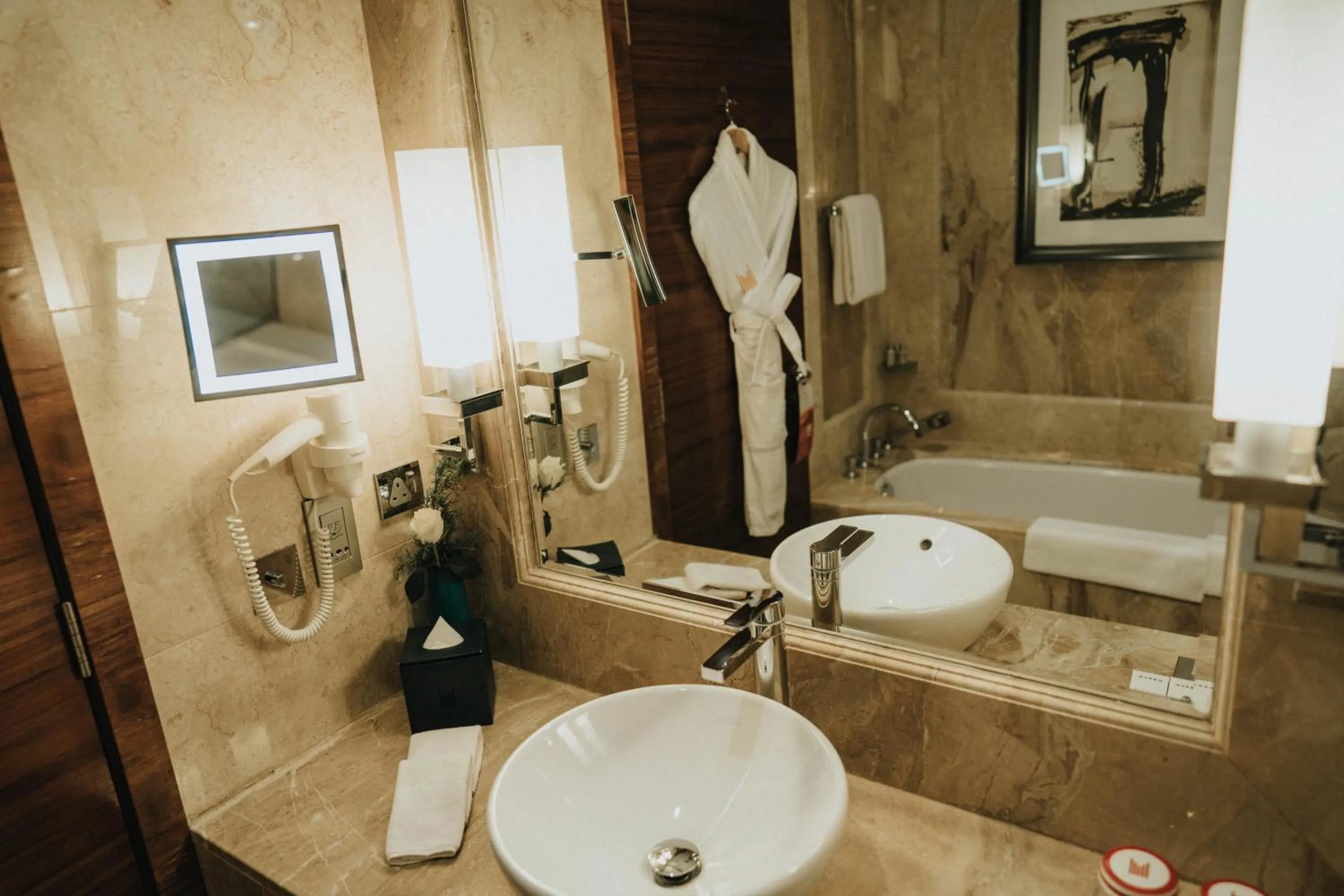 Bathroom in Grand Millennium Sulaimani