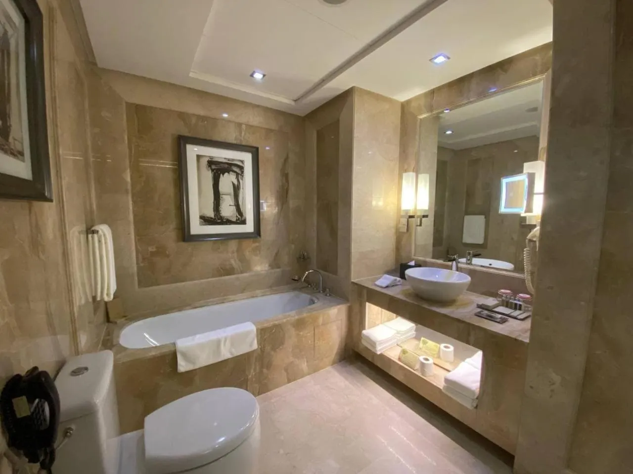 Bathroom in Grand Millennium Sulaimani