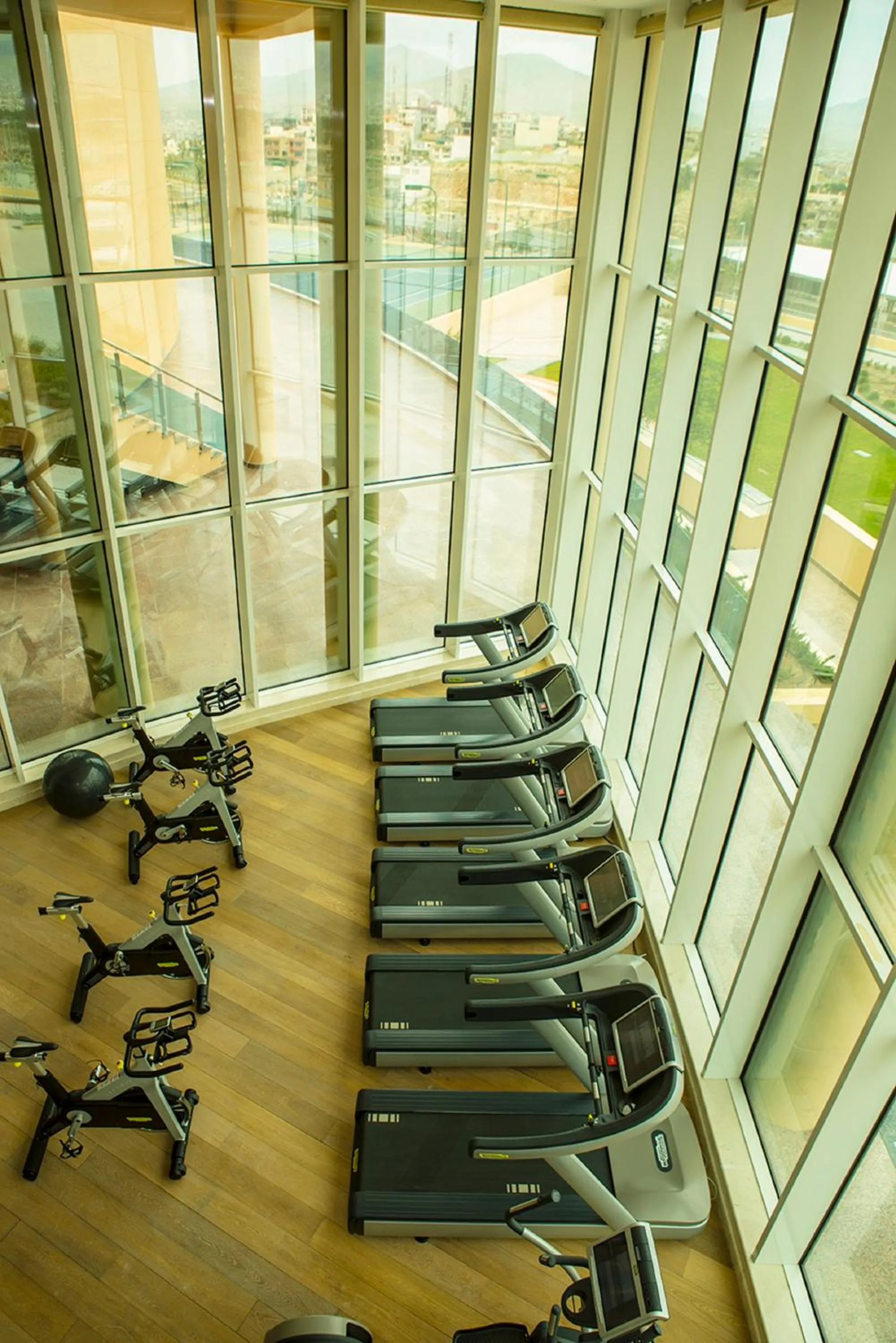Fitness centre/facilities in Grand Millennium Sulaimani