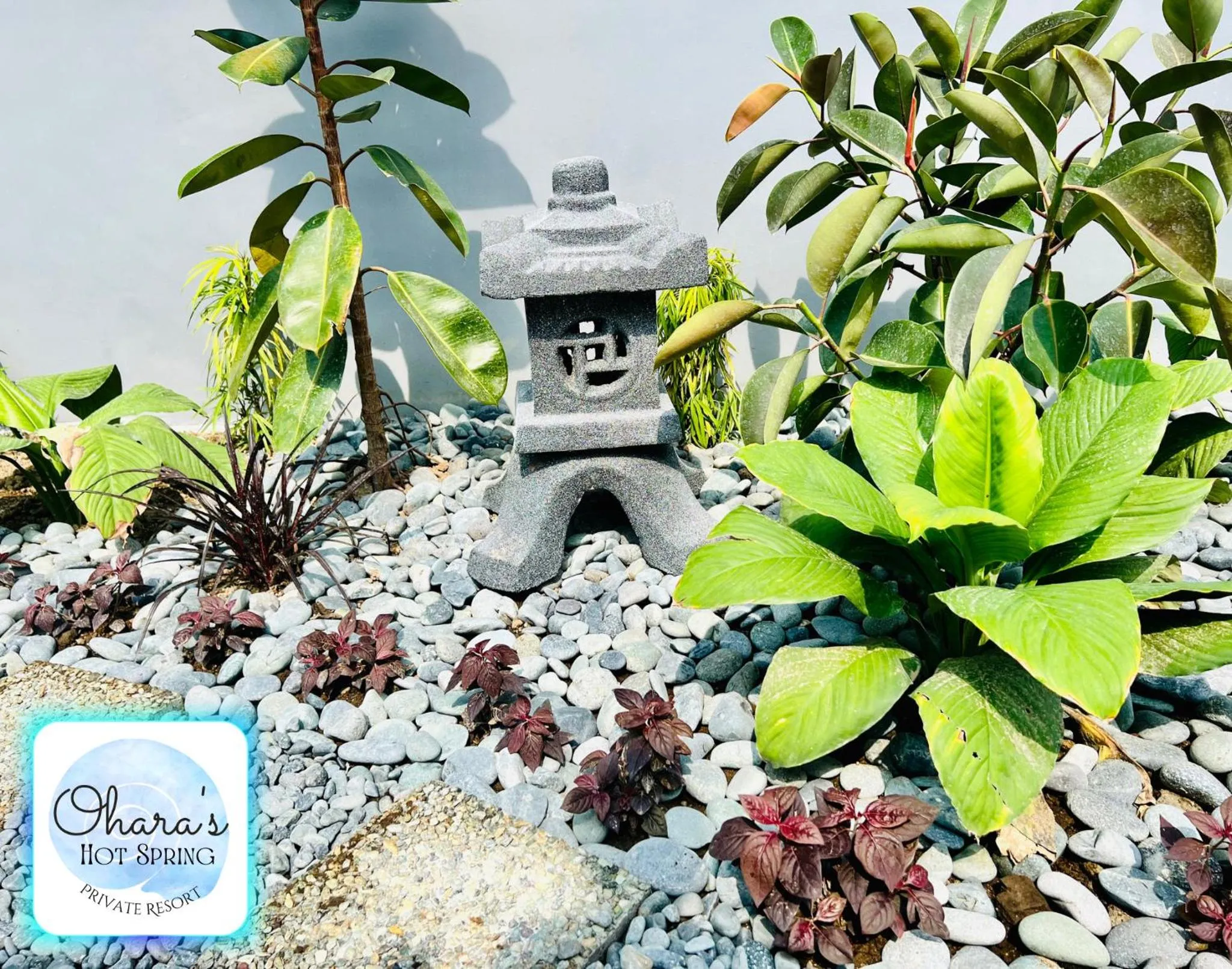 Garden in Laguna Hot Spring Home- Oharas Resort - Sleeps 27