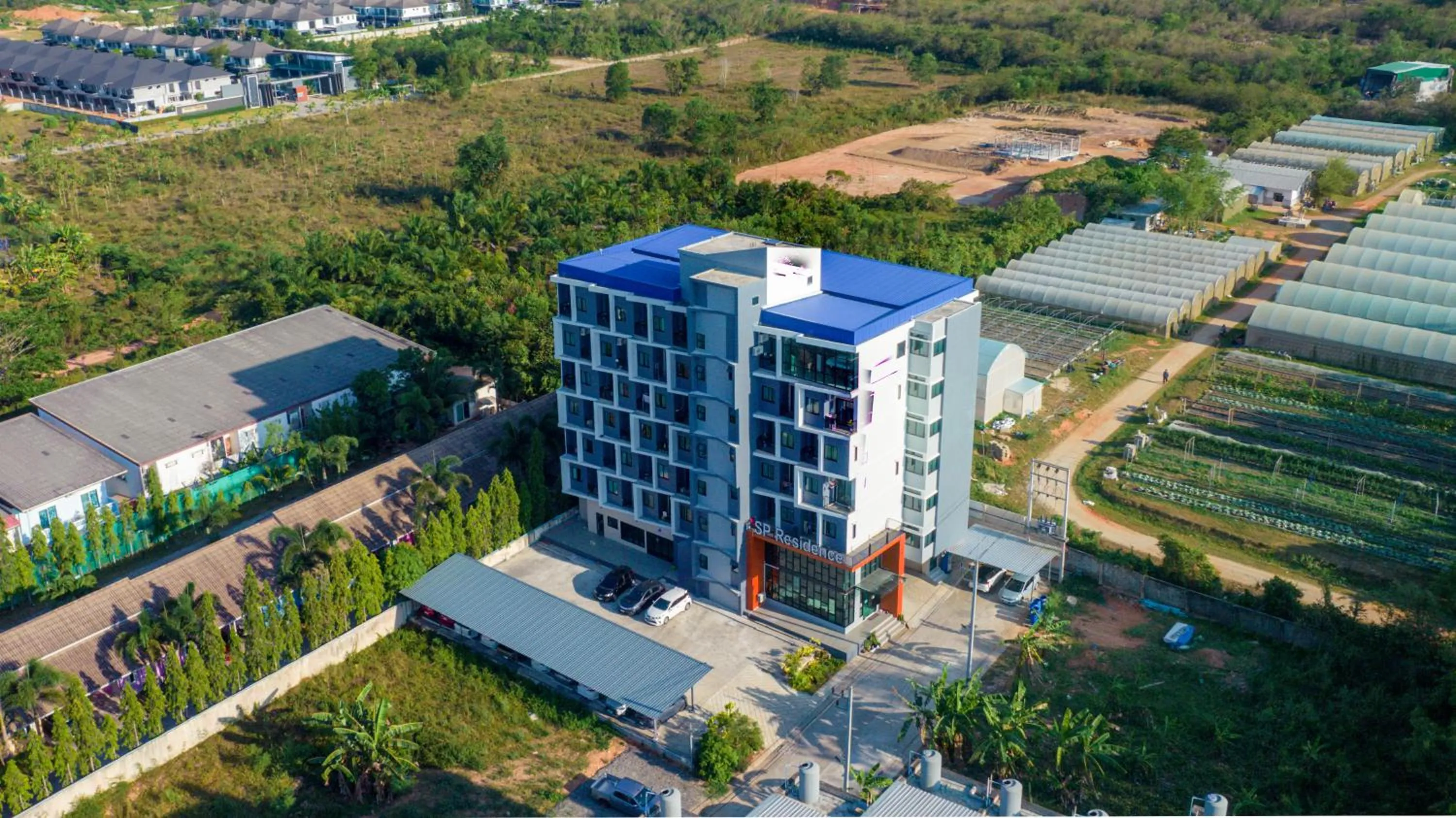 Natural landscape in SP Residence Hatyai