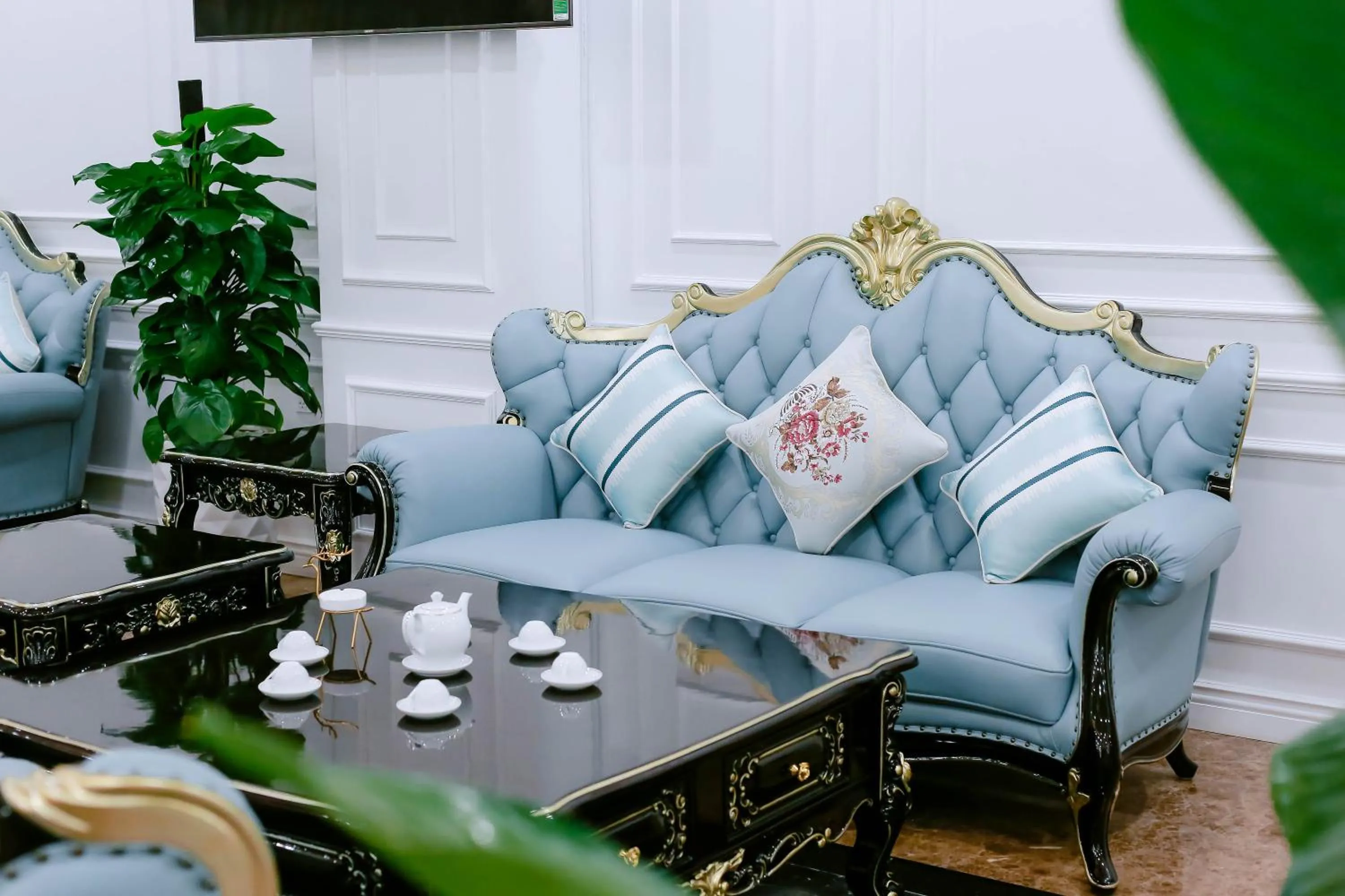 Living room in Senior Hotel 2