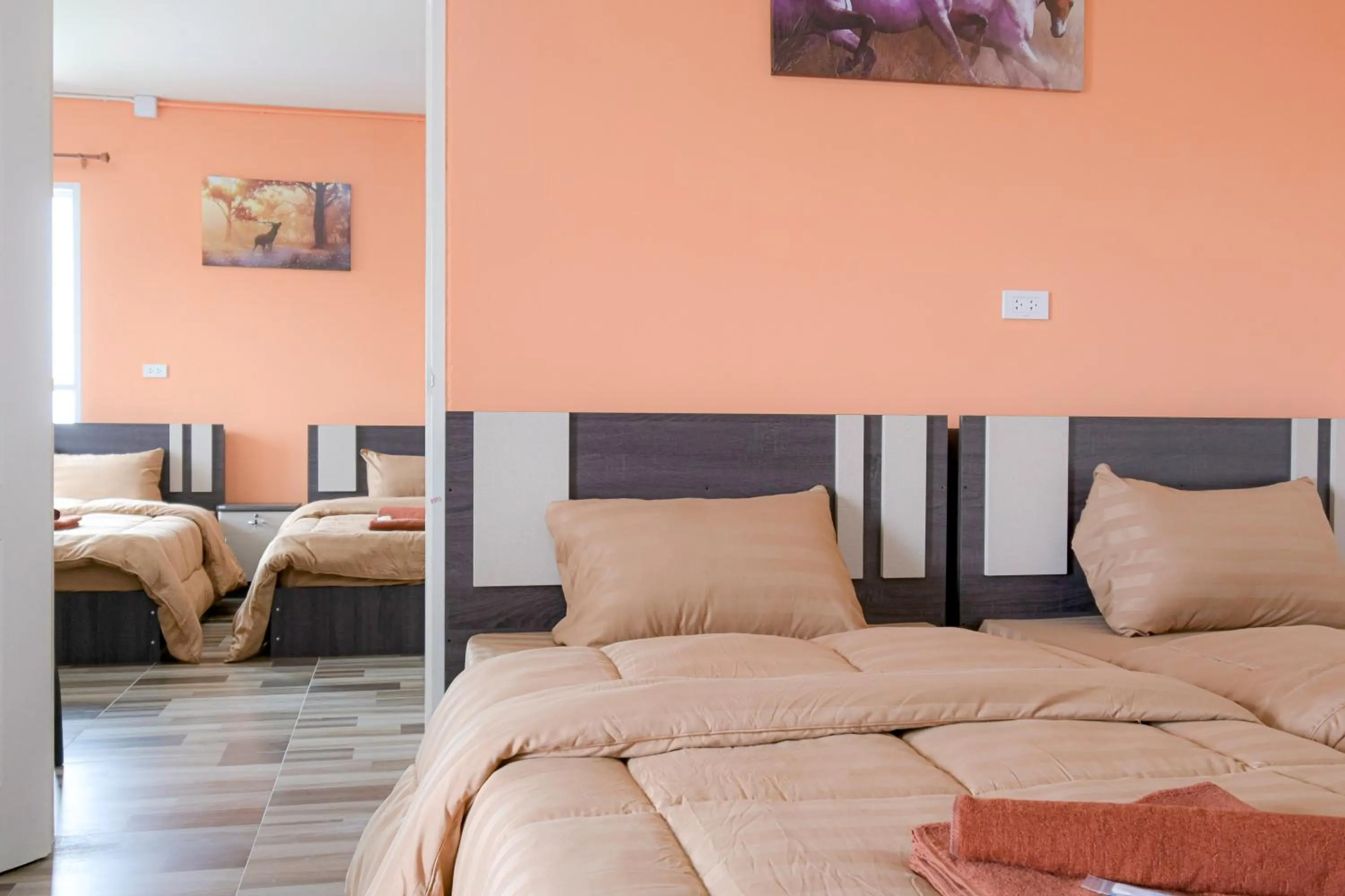 Bed in The Wish Hotel