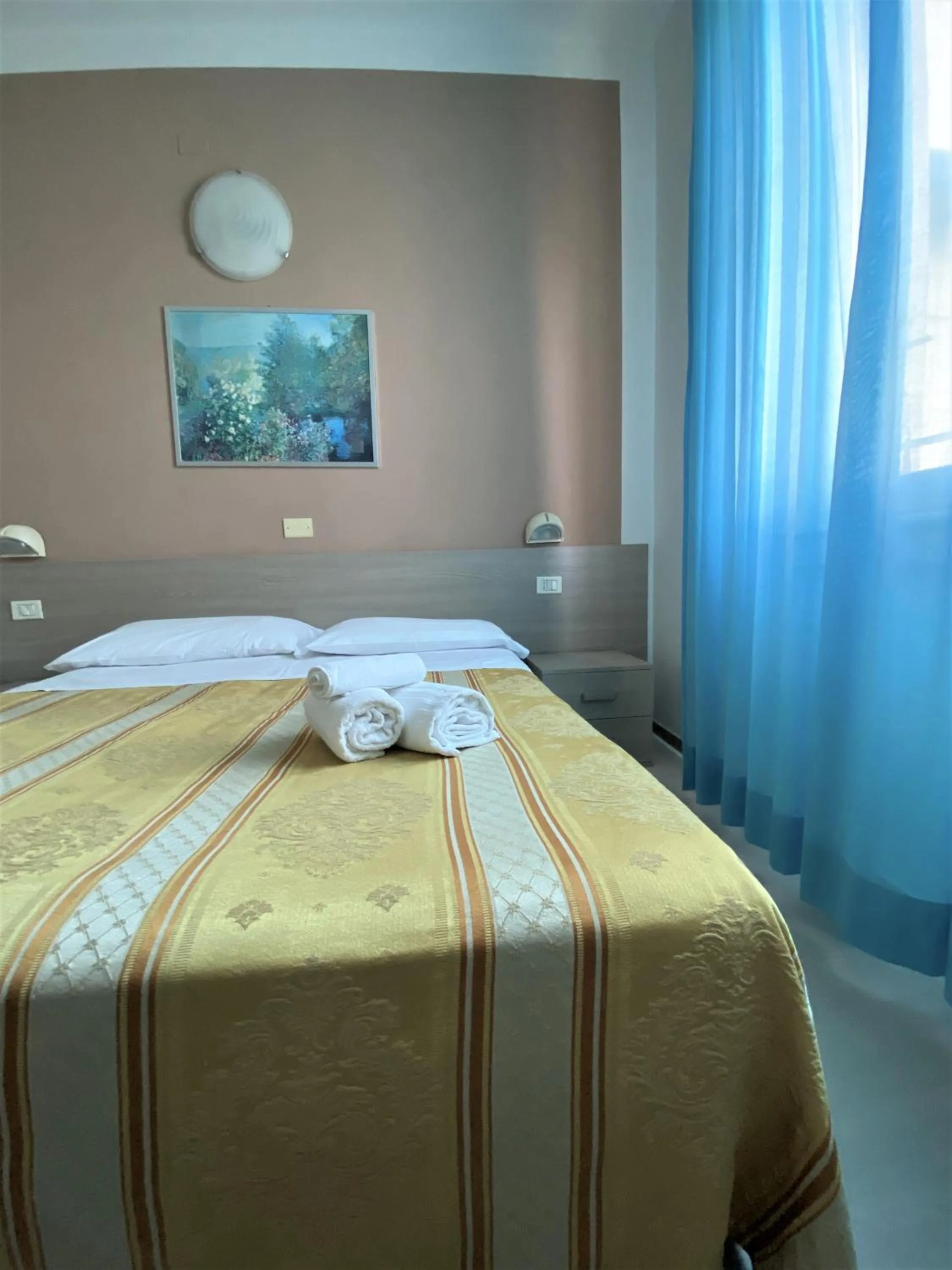 Bed in Hotel New Primula