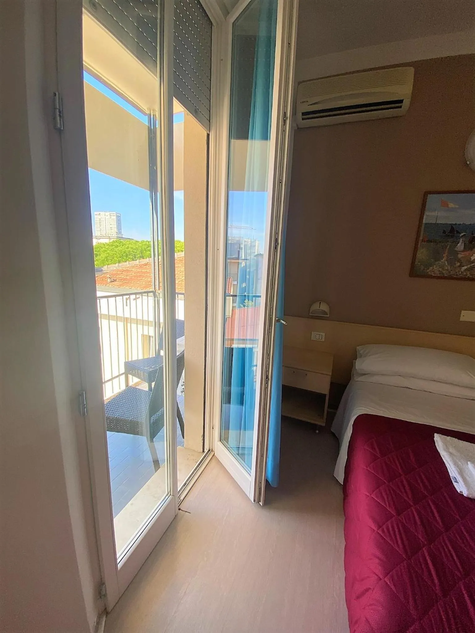 Bed in Hotel New Primula