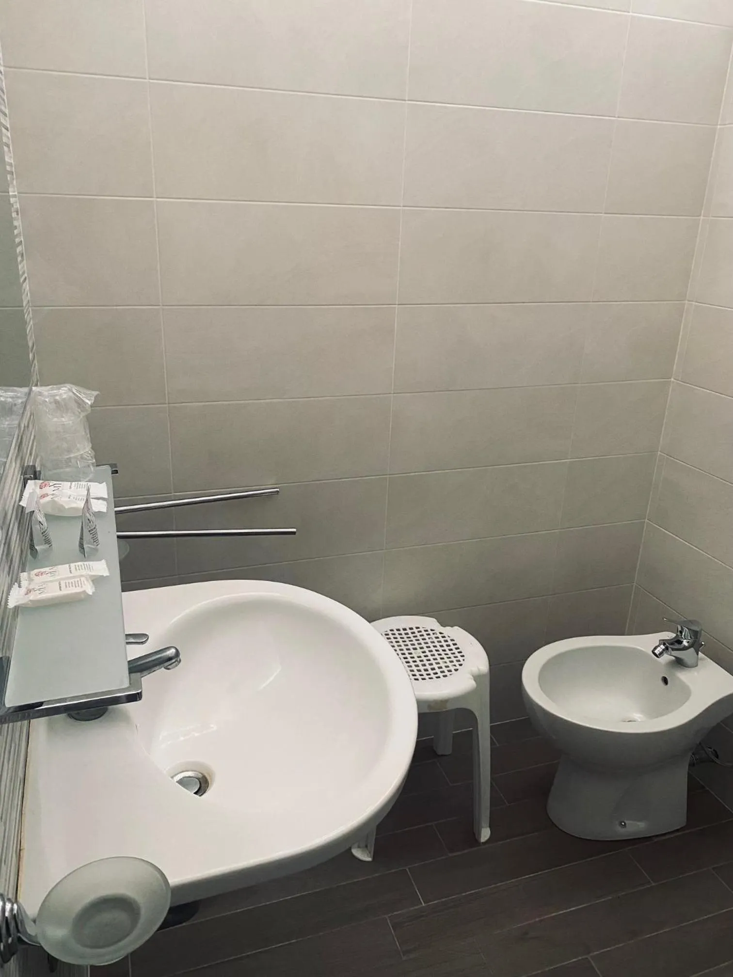 Bathroom in Hotel New Primula