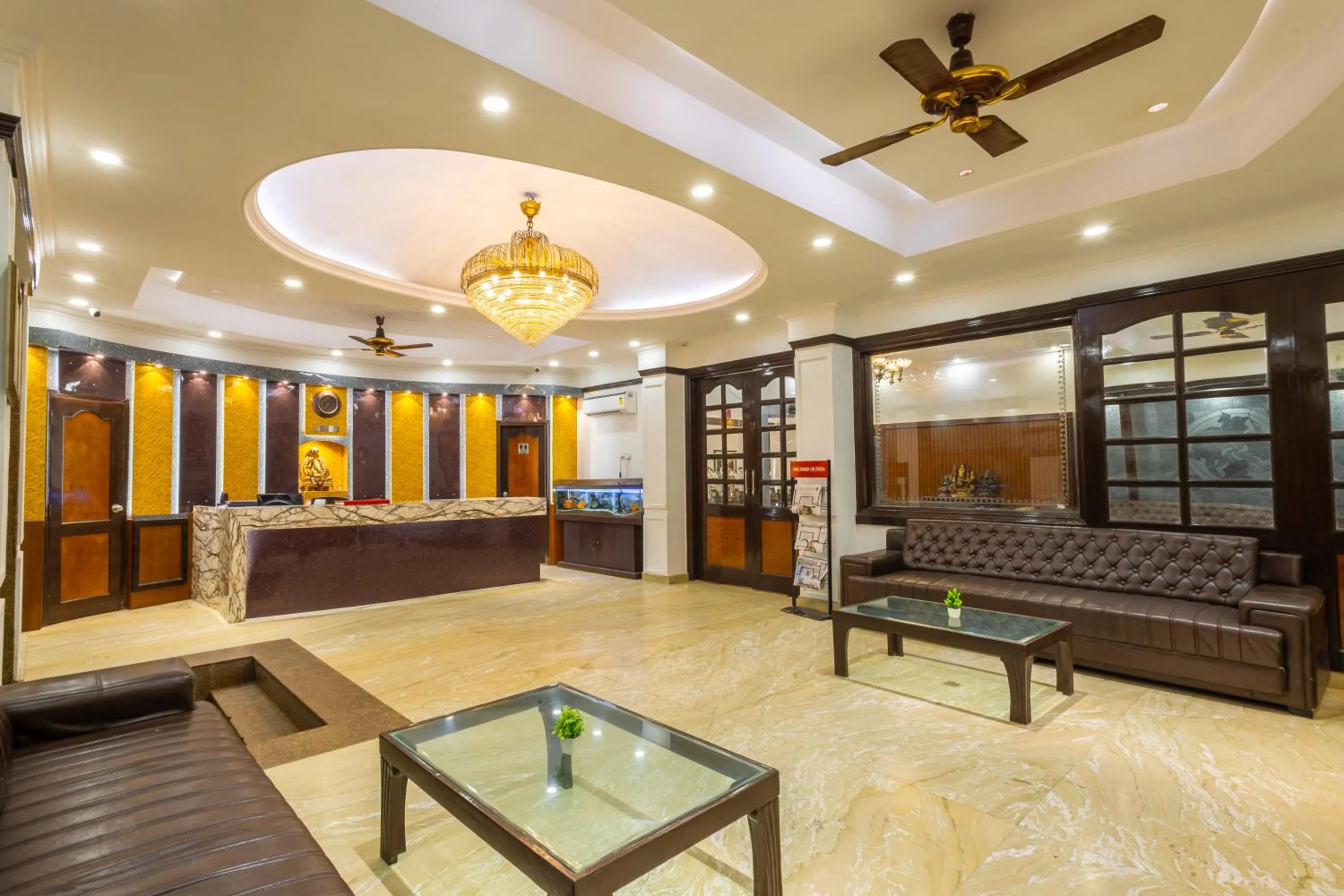 Lobby or reception in Hotel Panickers Residency - Near Ganga Ram & BLK Hospital - Karol Bagh