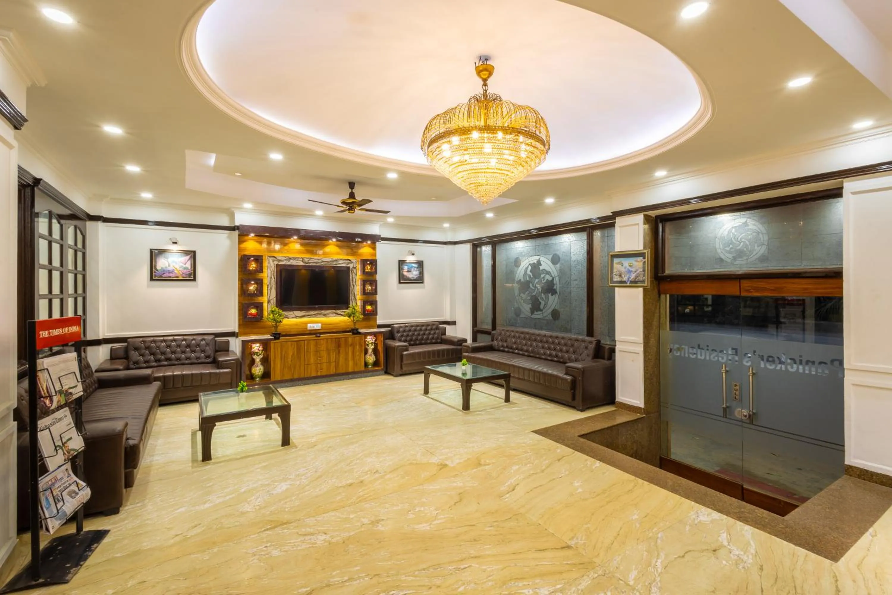 Facade/entrance in Hotel Panickers Residency - Near Ganga Ram & BLK Hospital - Karol Bagh