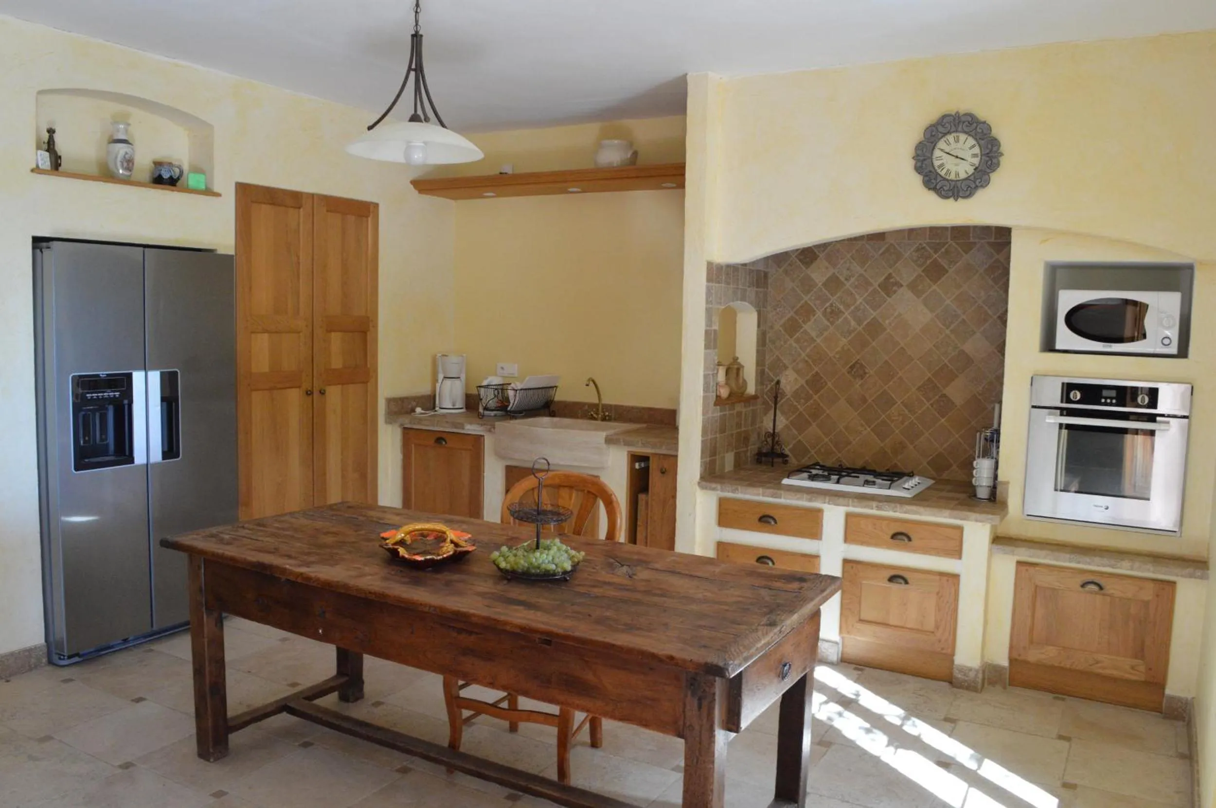 Dining area in Ferme de Palumiane - Chambres climatisées