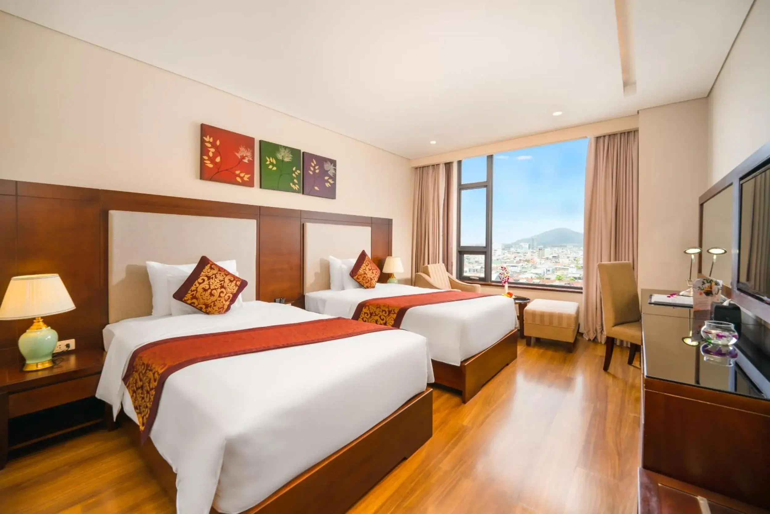 Deluxe Twin Room in Minh Toan Galaxy Hotel Deluxe Twin Room in Minh Toan Galaxy Hotel