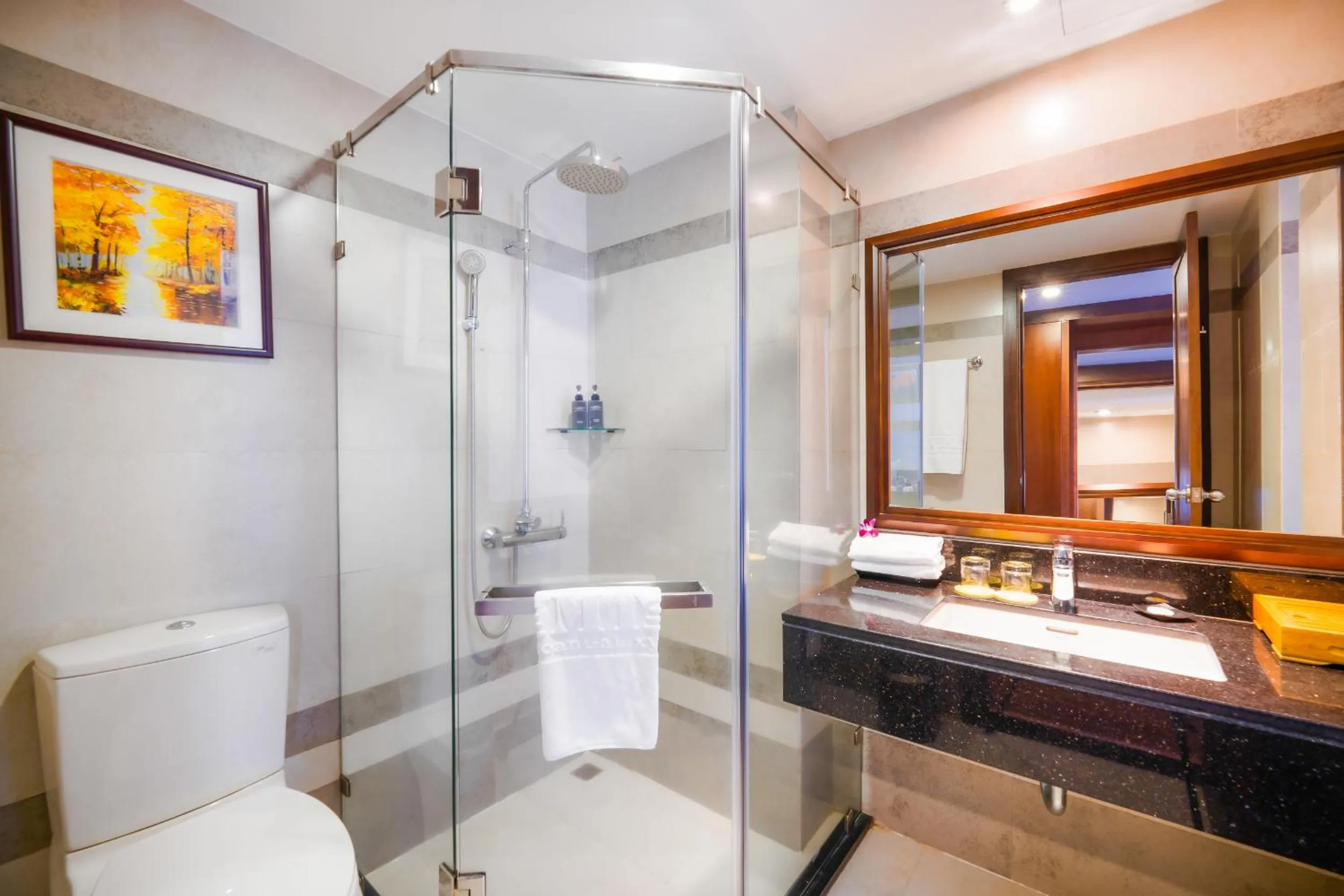 Toilet in Minh Toan Galaxy Hotel