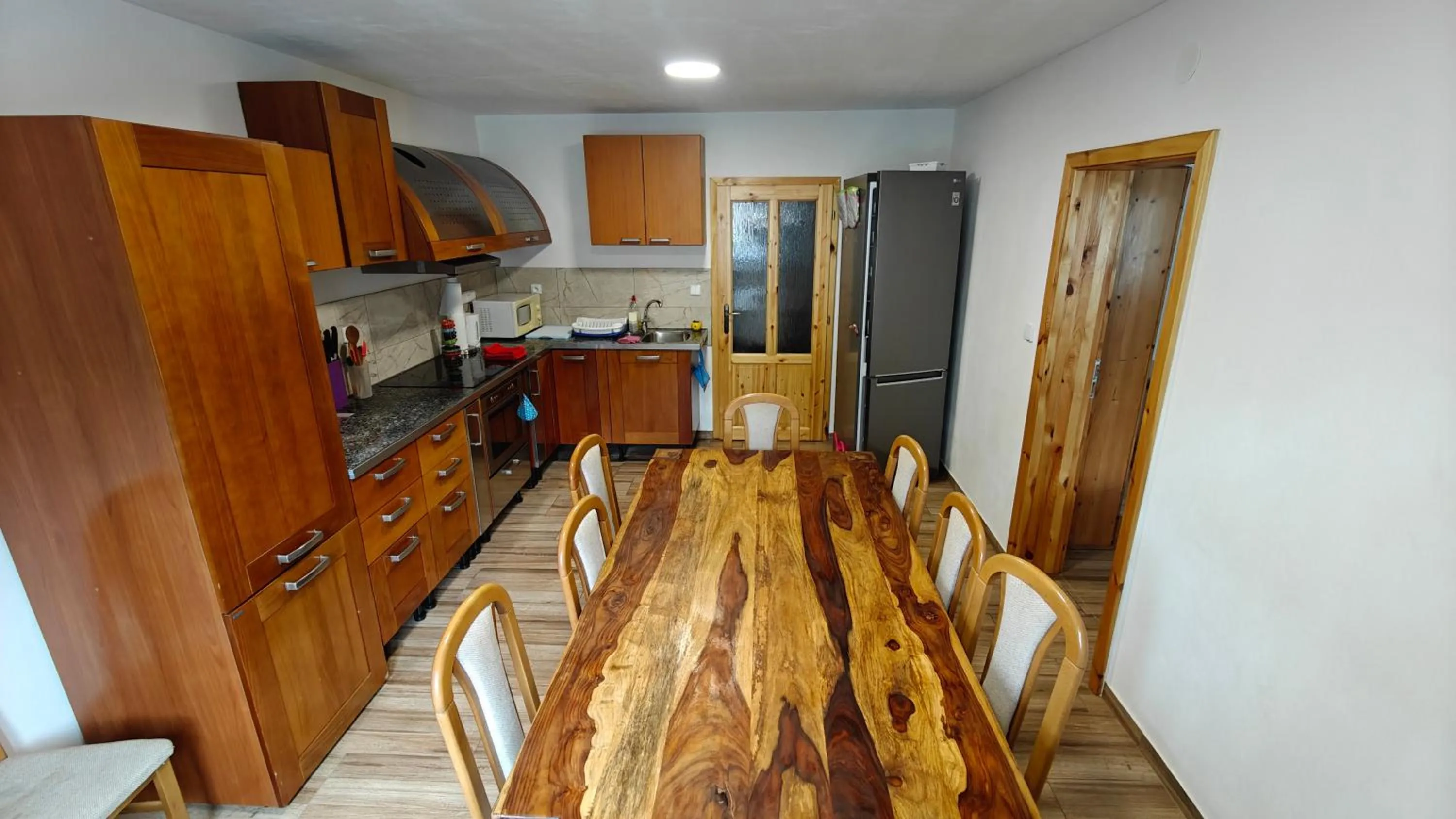 kitchen in Penzion Majka