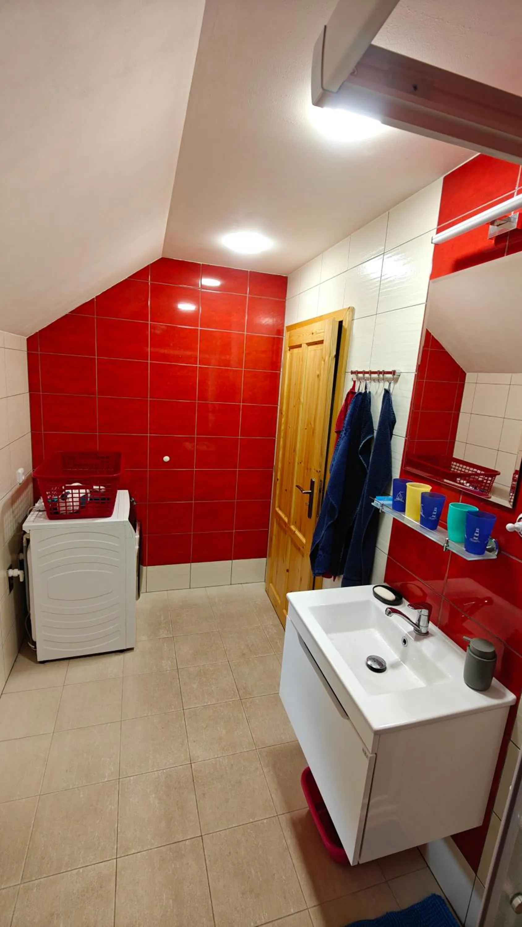 Bathroom in Penzion Majka