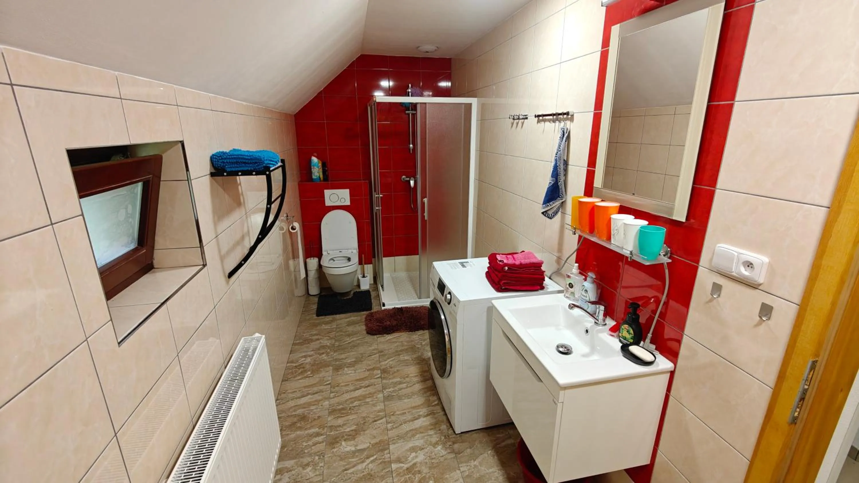 Bathroom in Penzion Majka