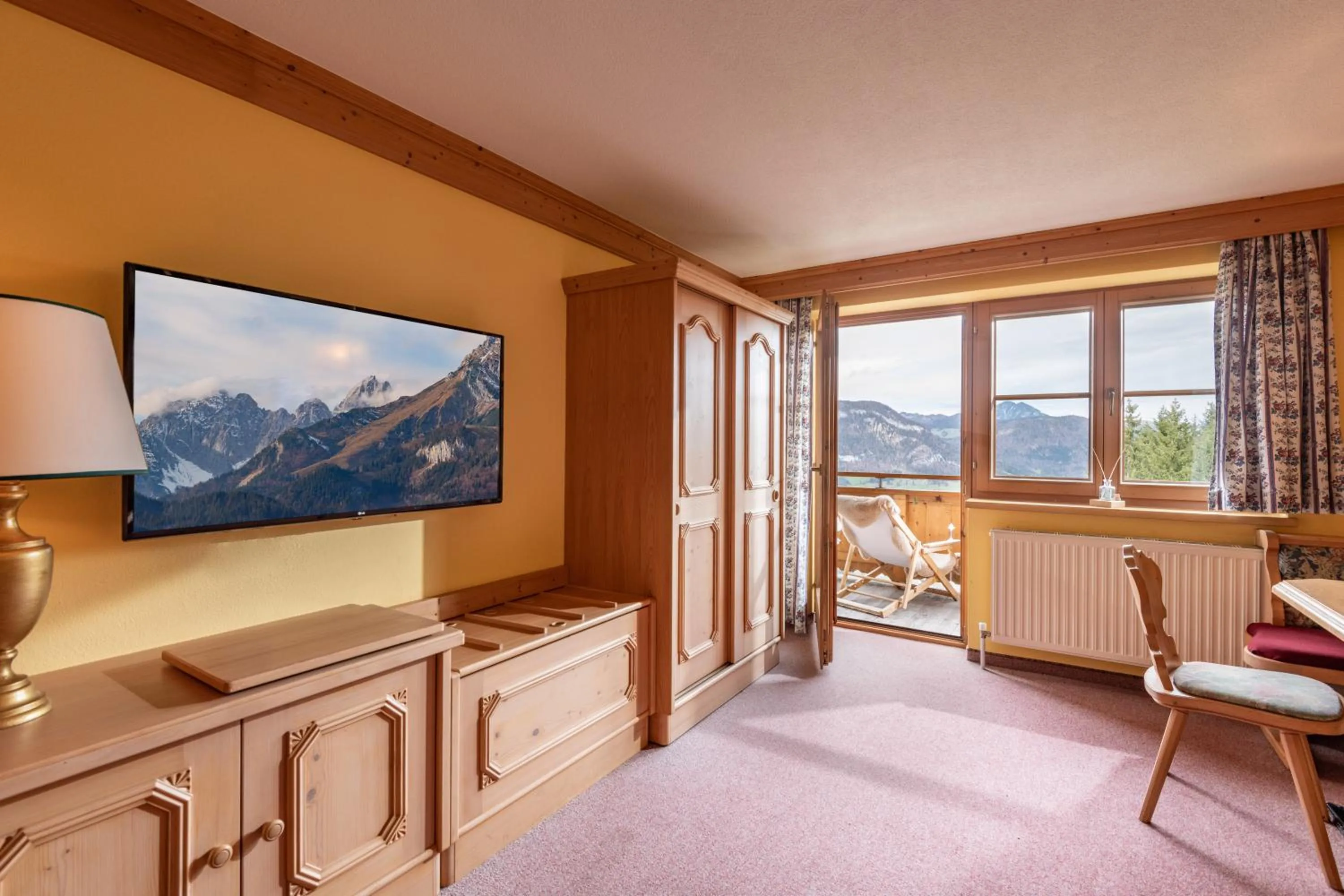 Living room in Hochfeldalm