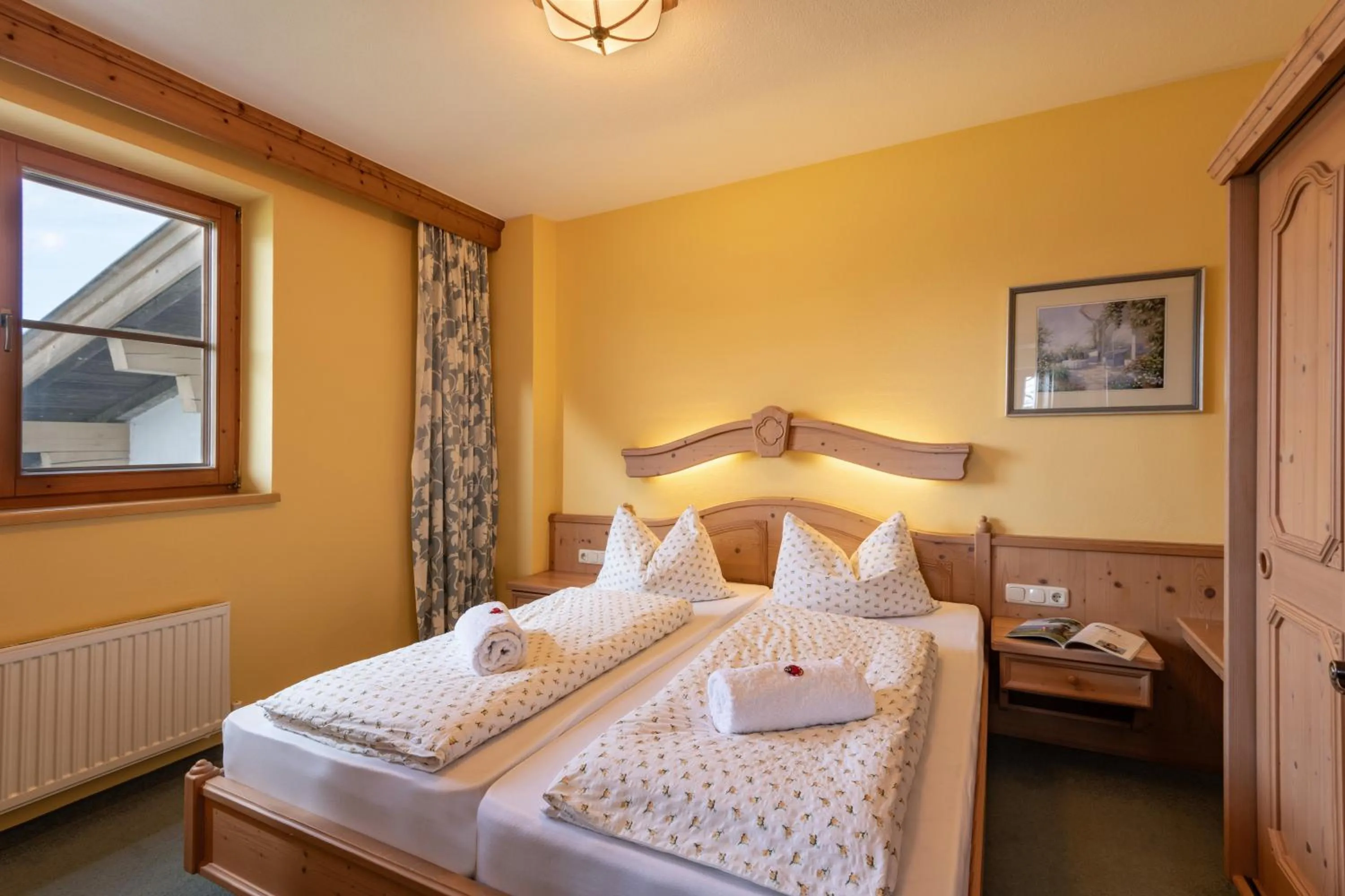 Bedroom in Hochfeldalm