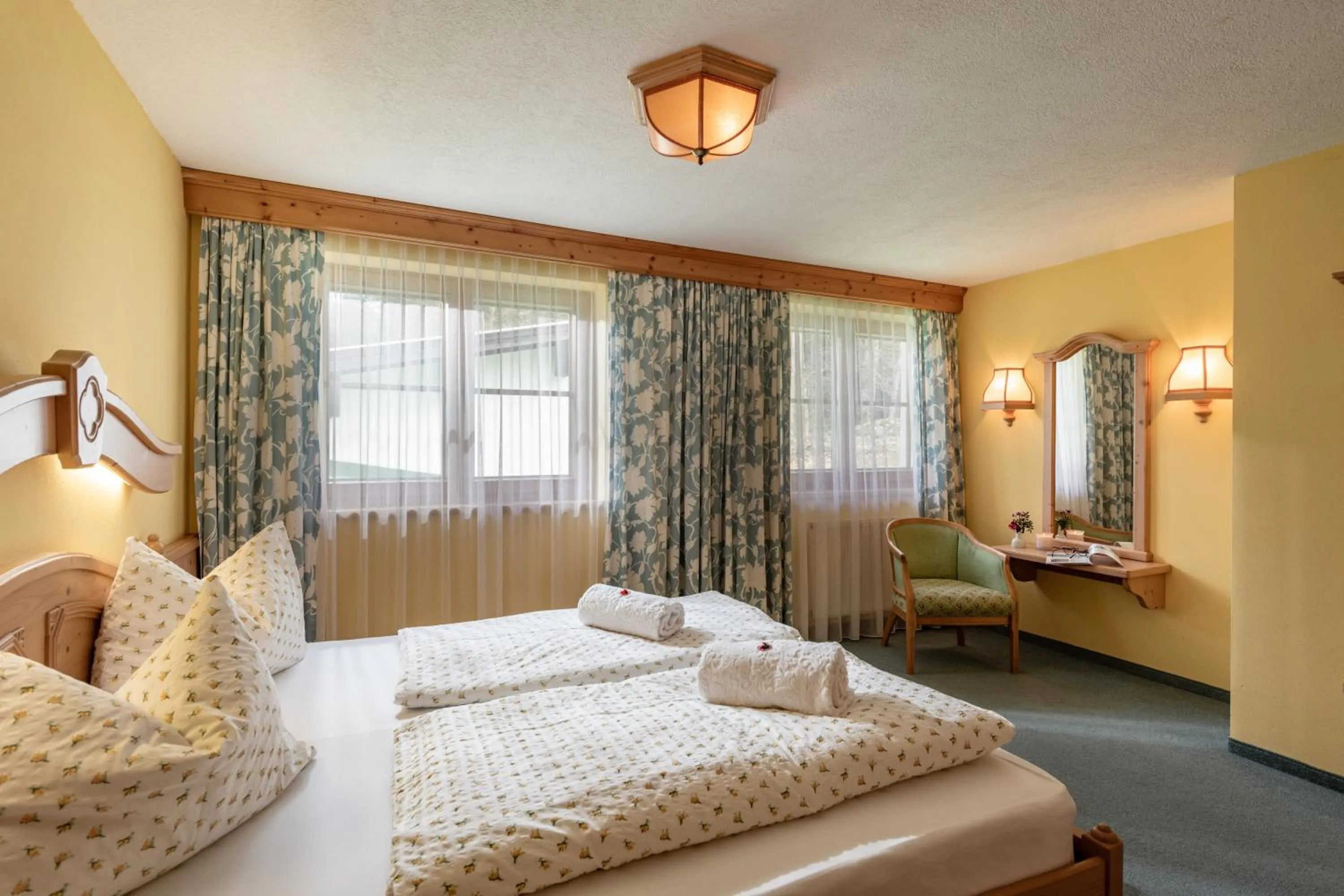 Bedroom in Hochfeldalm