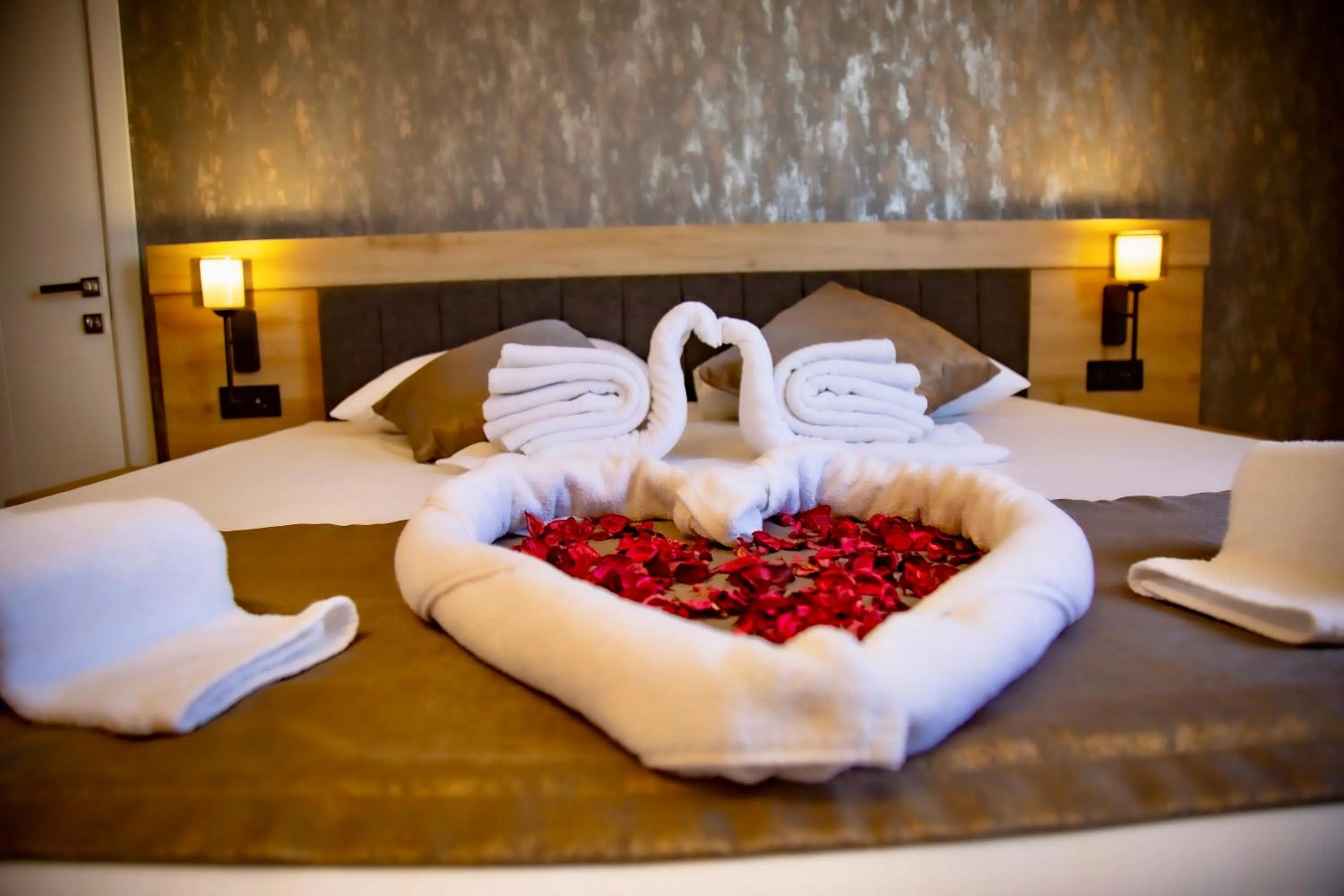 Bed in Bloomtalya Hotel