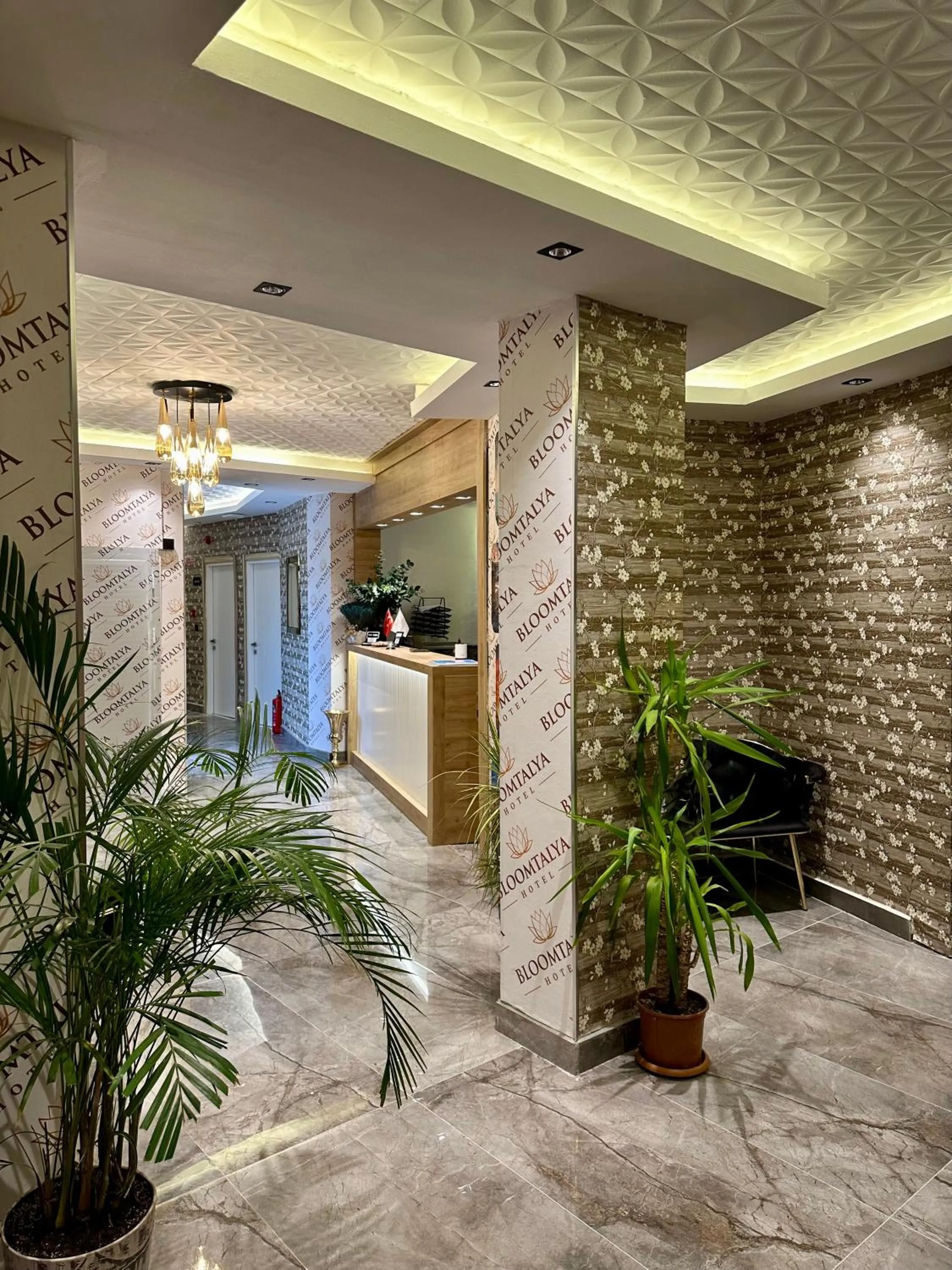 Lobby or reception in Bloomtalya Hotel
