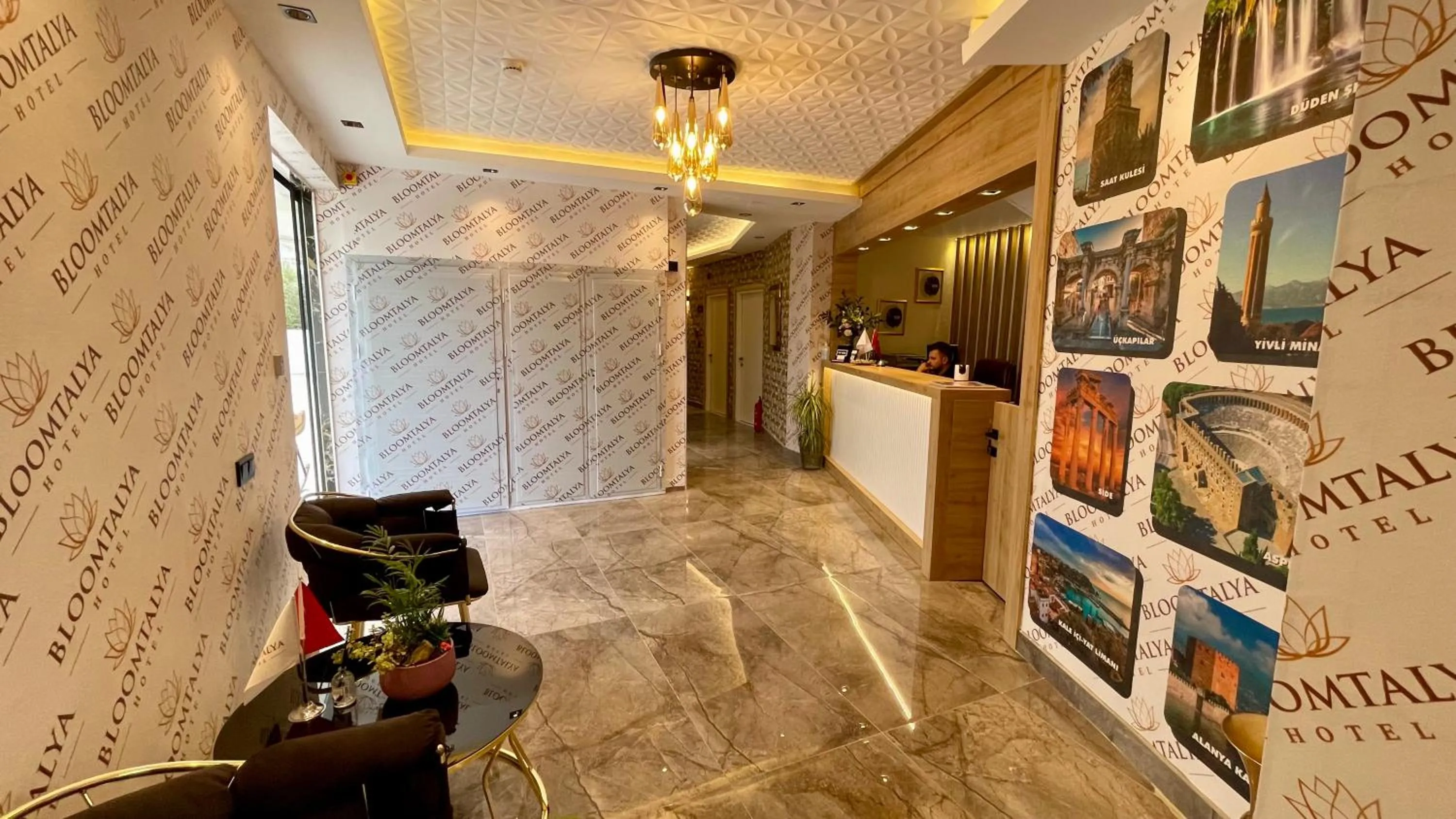 Lobby or reception in Bloomtalya Hotel