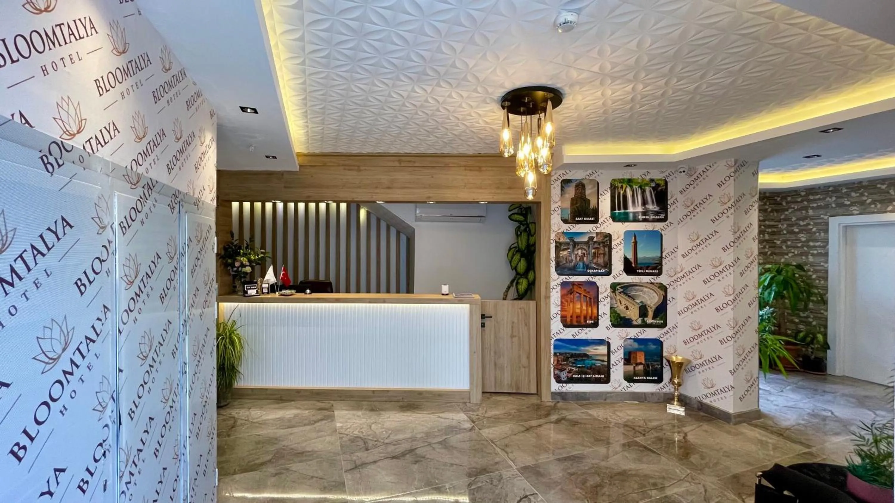 Lobby or reception in Bloomtalya Hotel