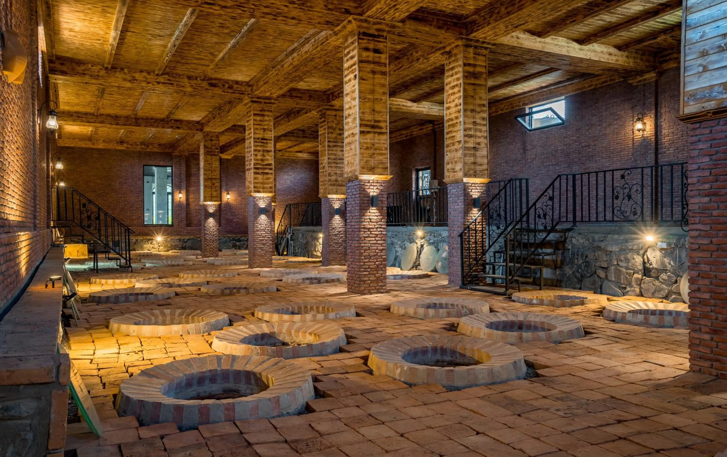 Seating area in Burki Castle & Cellar