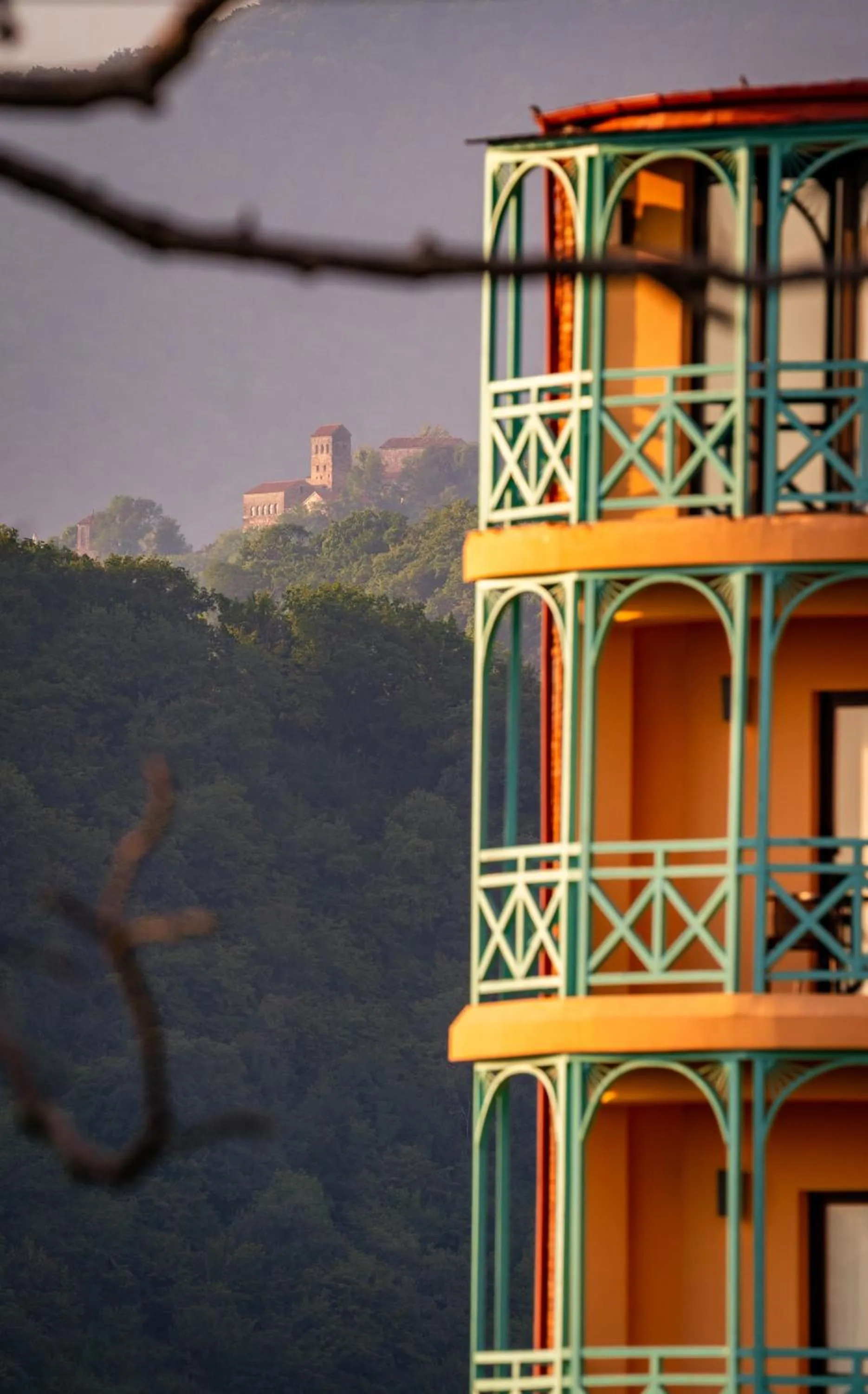 Natural landscape in Burki Castle & Cellar