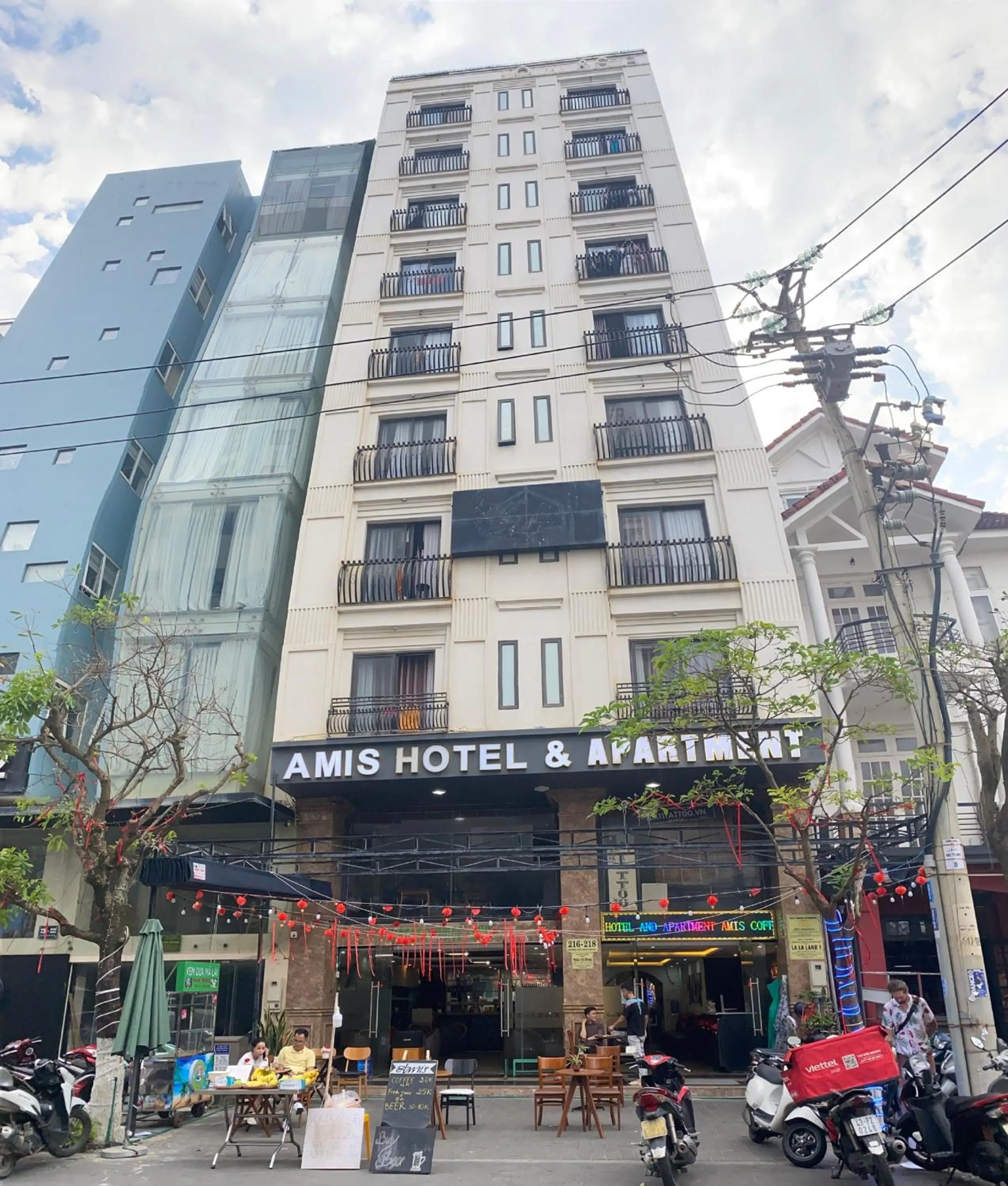 Property building in Amis Hotel & Apartment - 50m to My Khe Beach