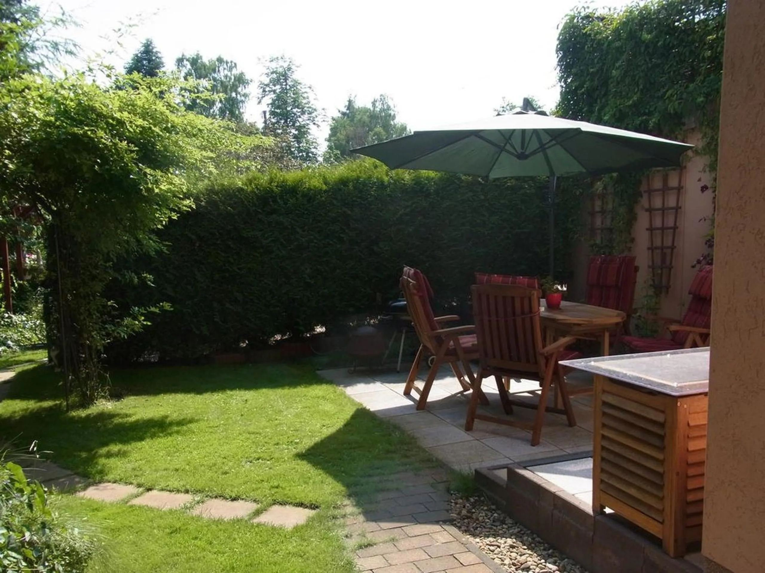 BBQ facilities in Domizil Neu Venedig