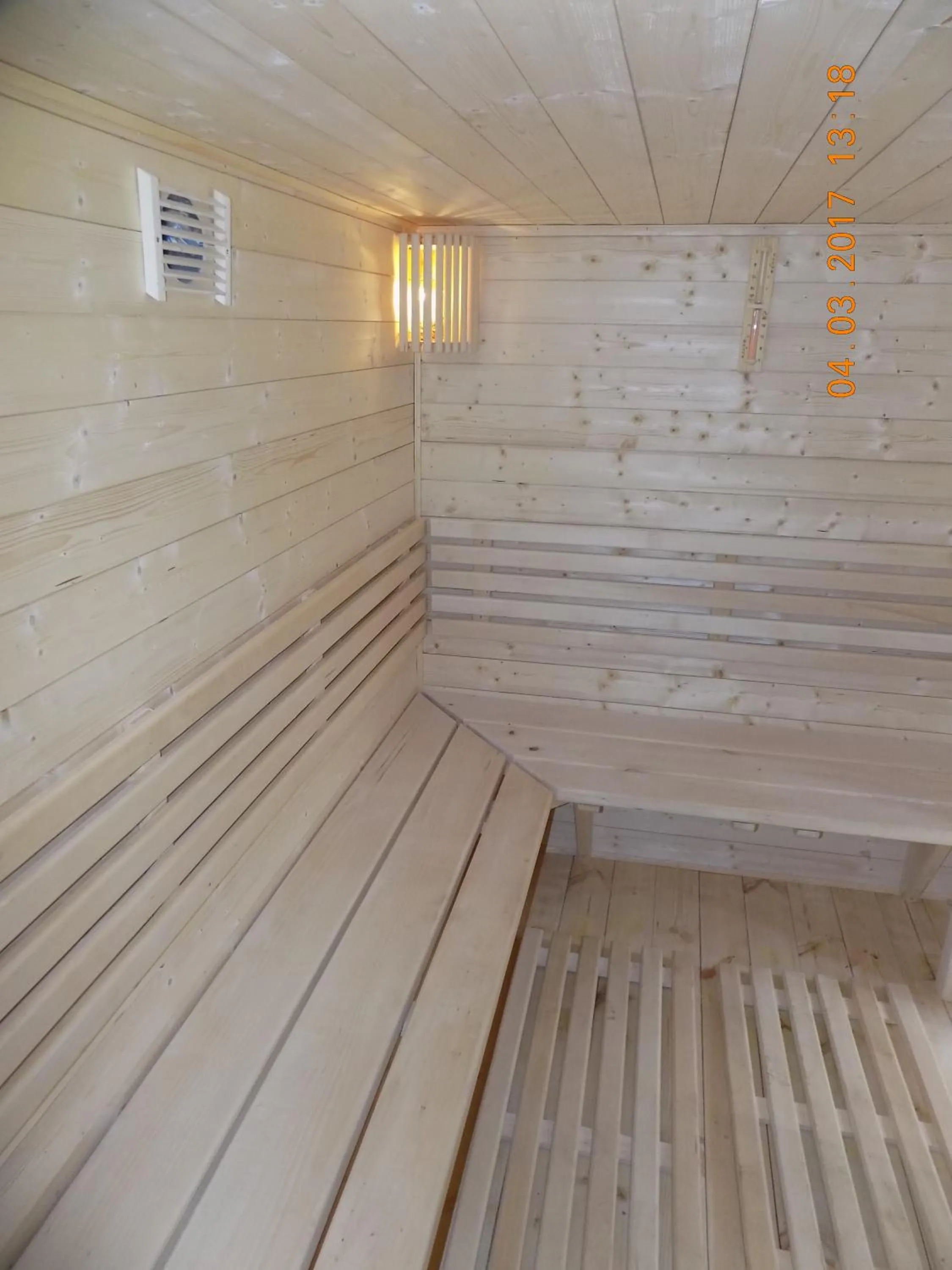Sauna in Dworek Rajska Góra