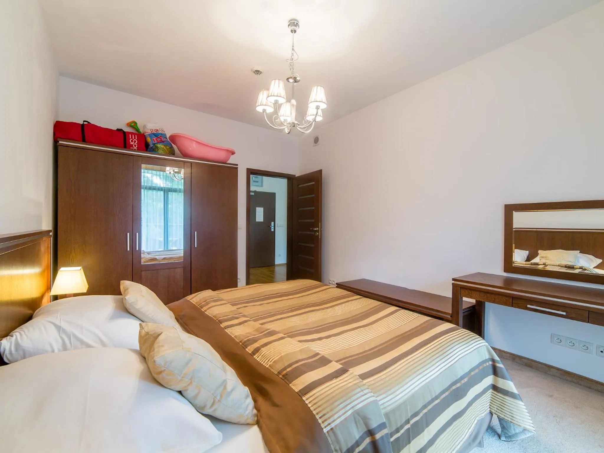 Bed in Diune Apartment