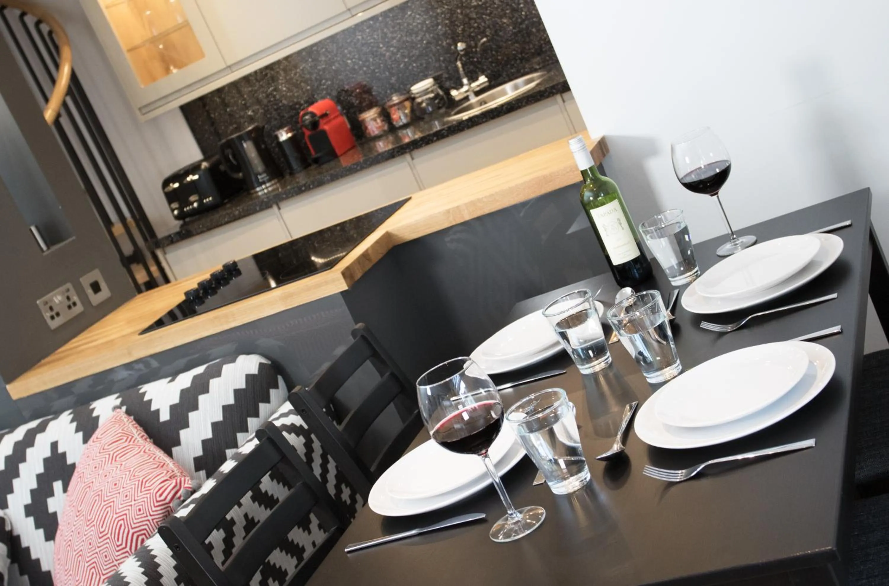 Kitchen or kitchenette in The Glenmoriston Townhouse Hotel