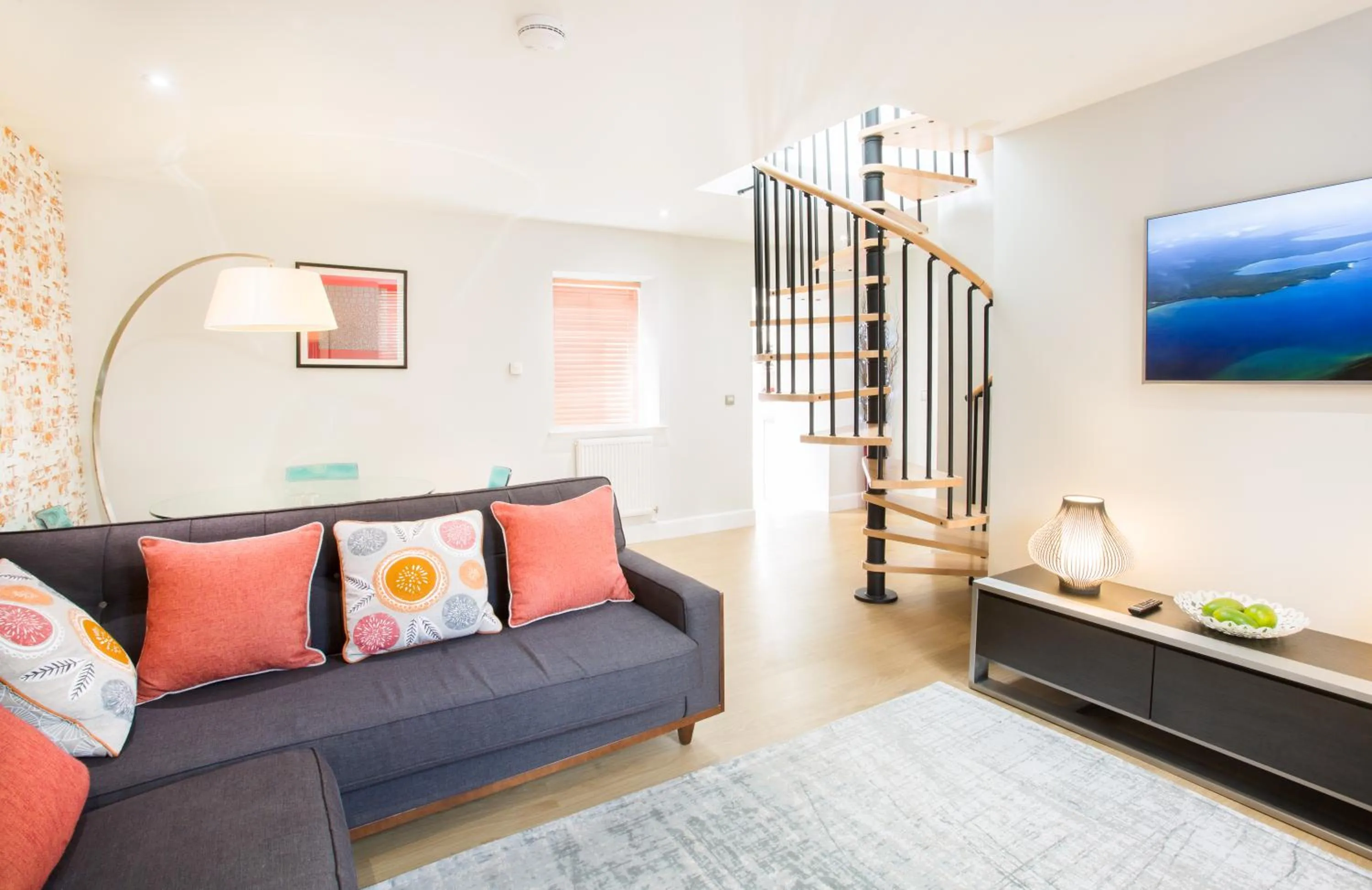 Living room in The Glenmoriston Townhouse Hotel