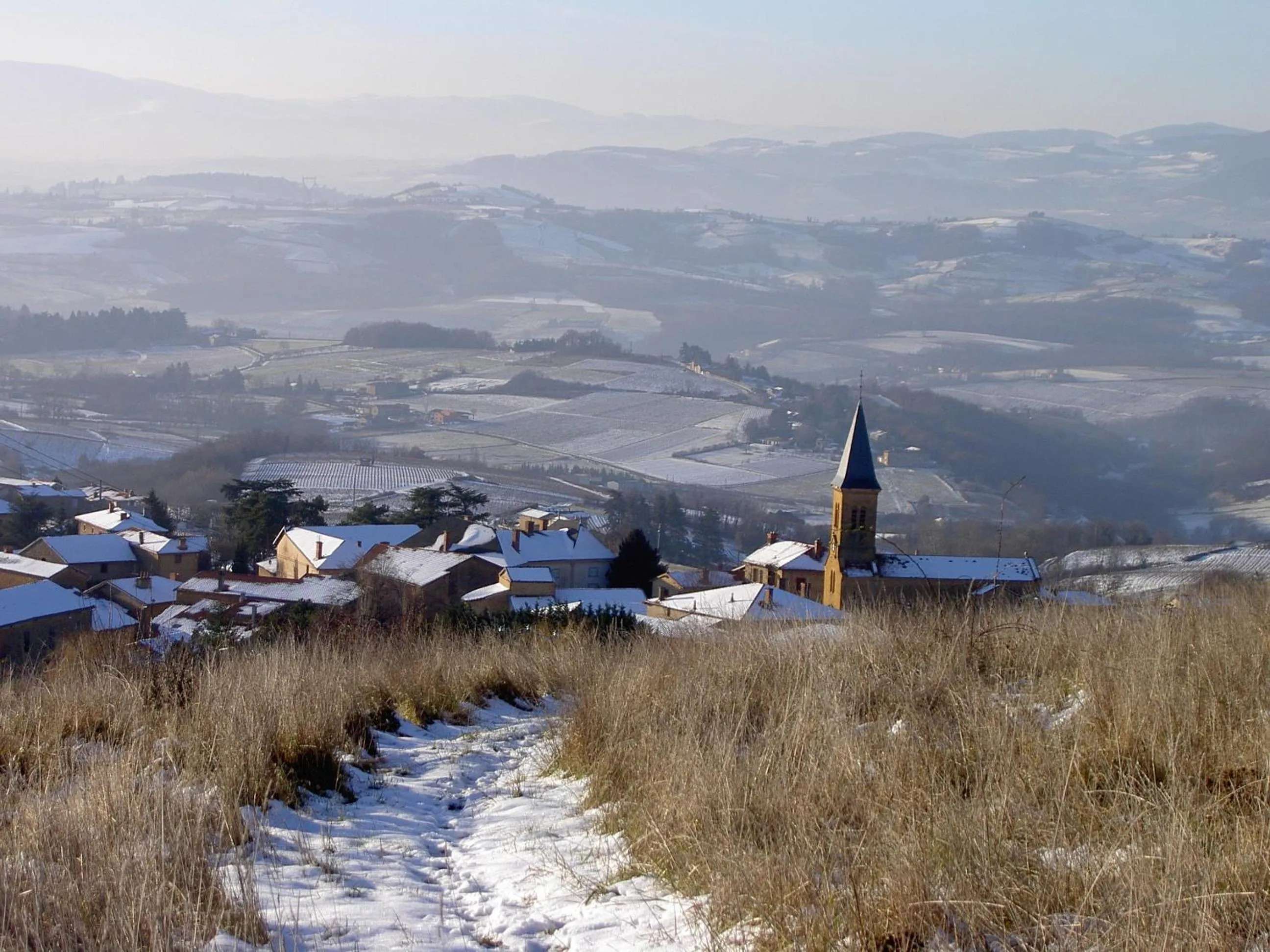 View (from property/room) in Domaine des Aloets