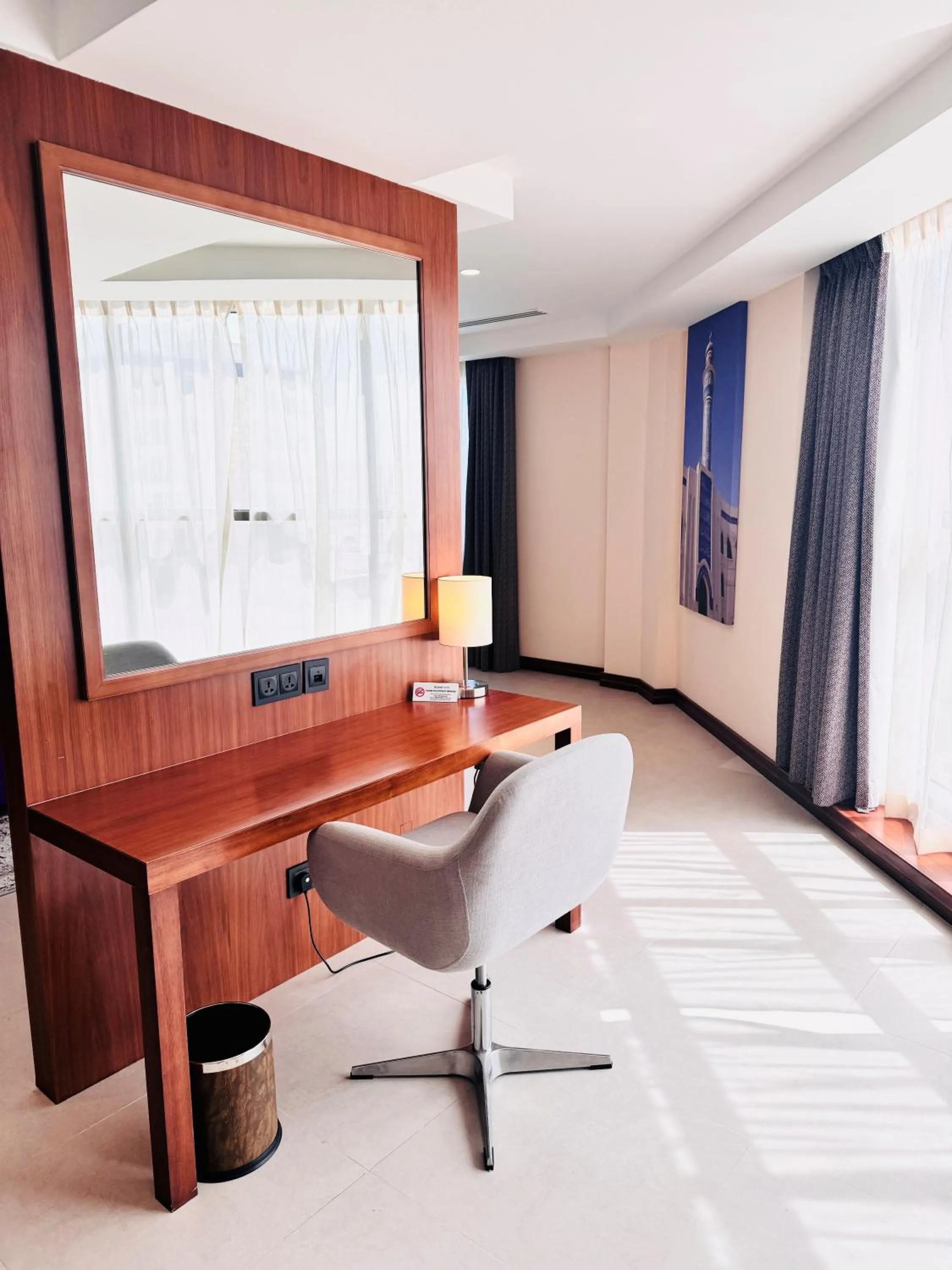 Seating area in Kyriad Hotel Salalah