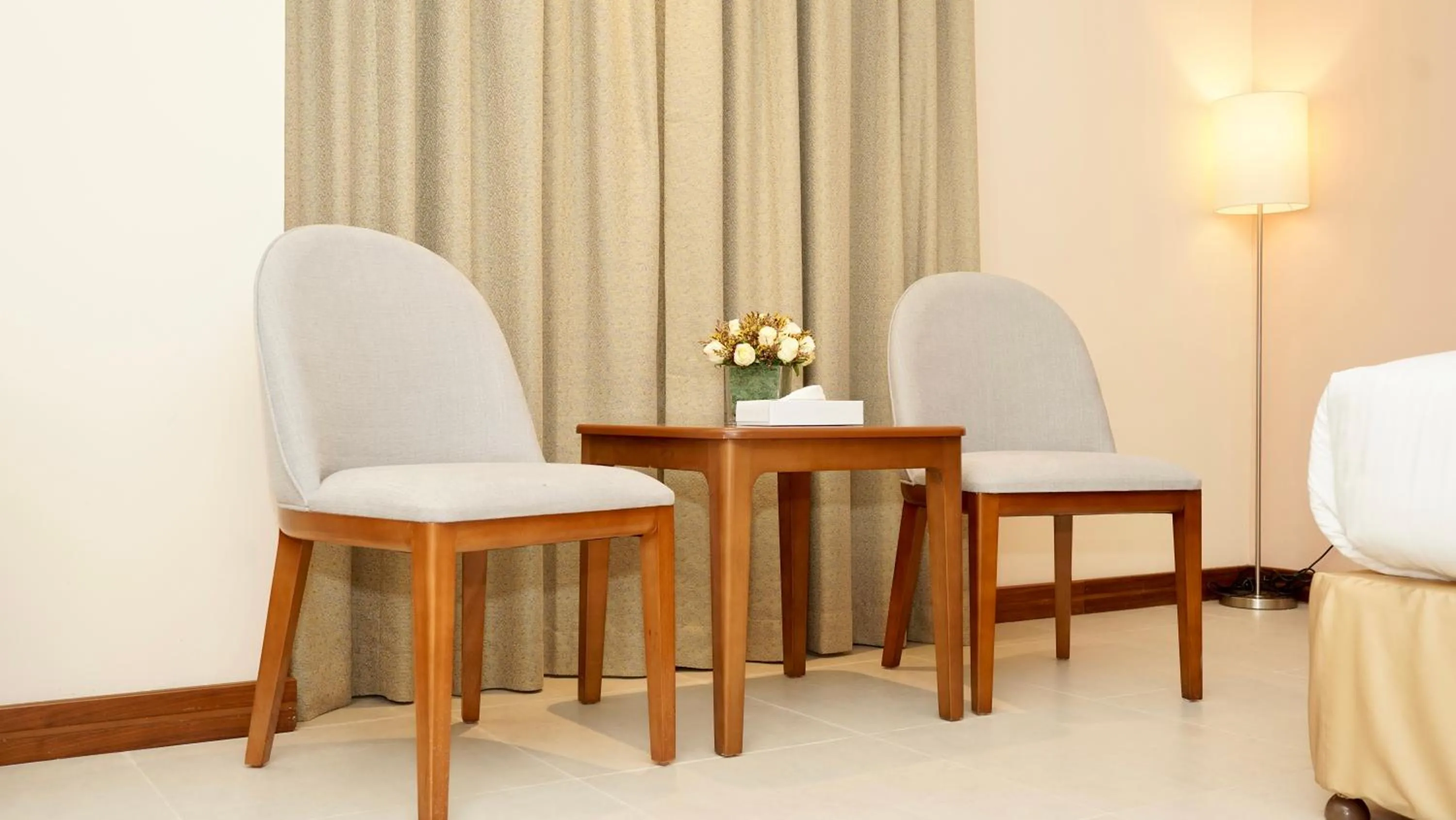 Seating area in Kyriad Hotel Salalah