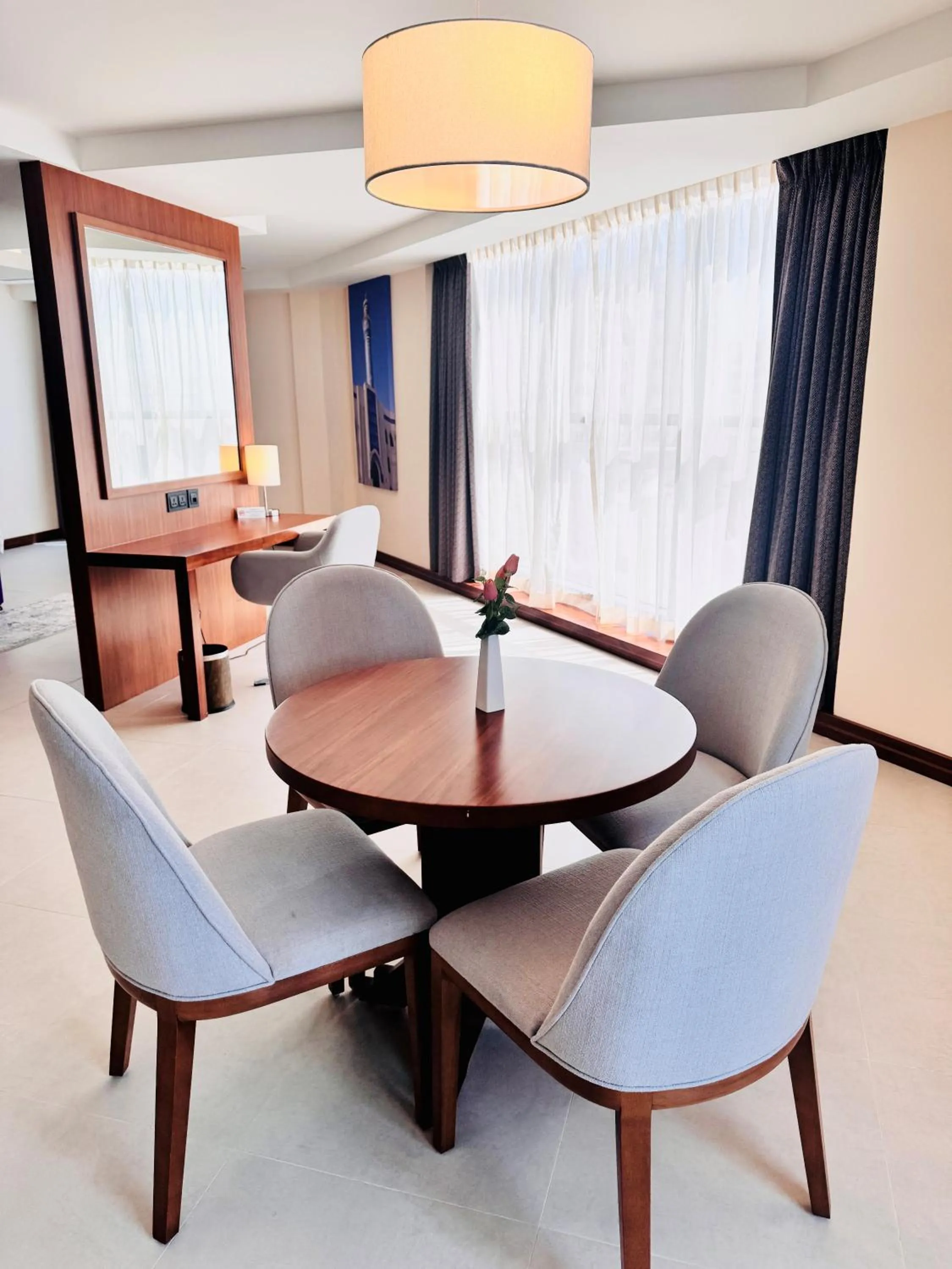 Seating area in Kyriad Hotel Salalah