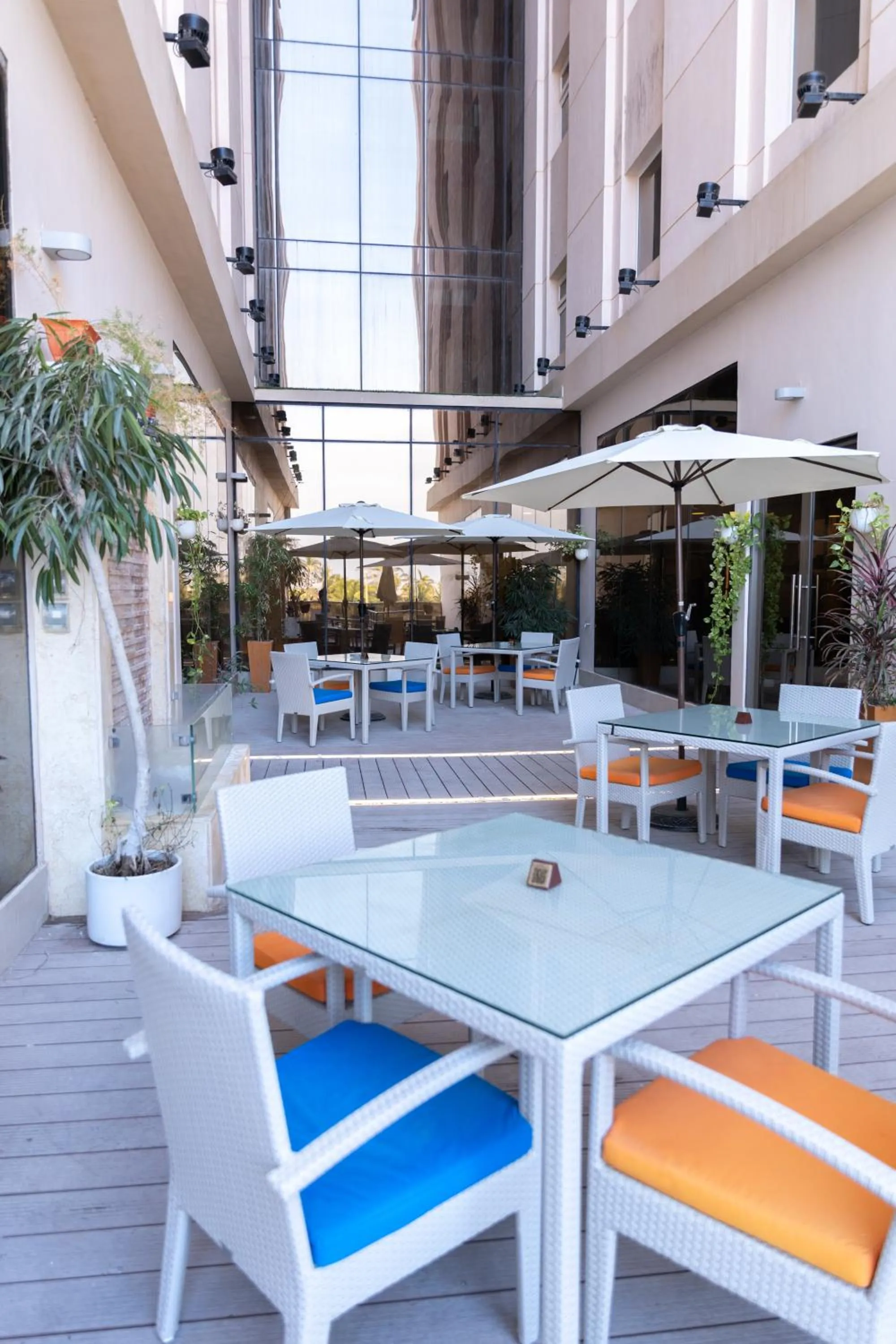 Seating area in Kyriad Hotel Salalah