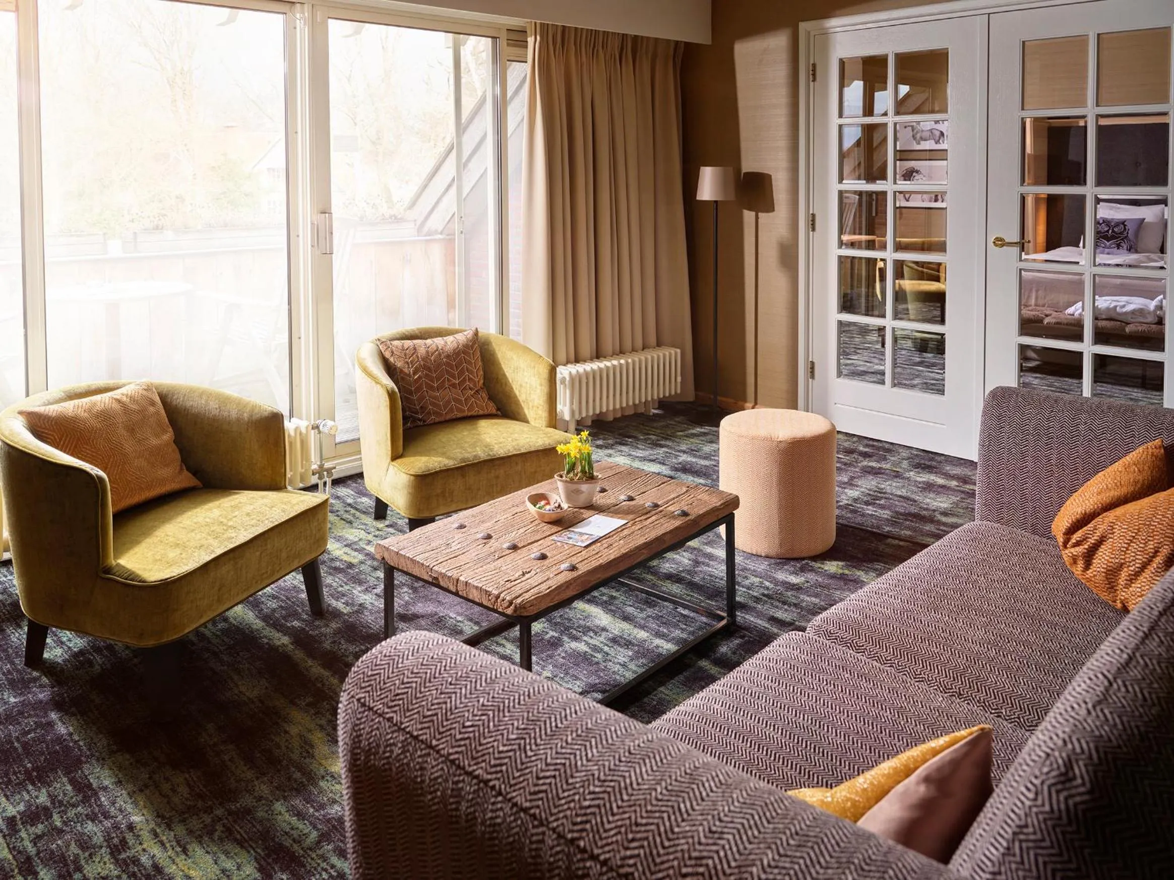 Seating area in Landgoed De Holtweijde