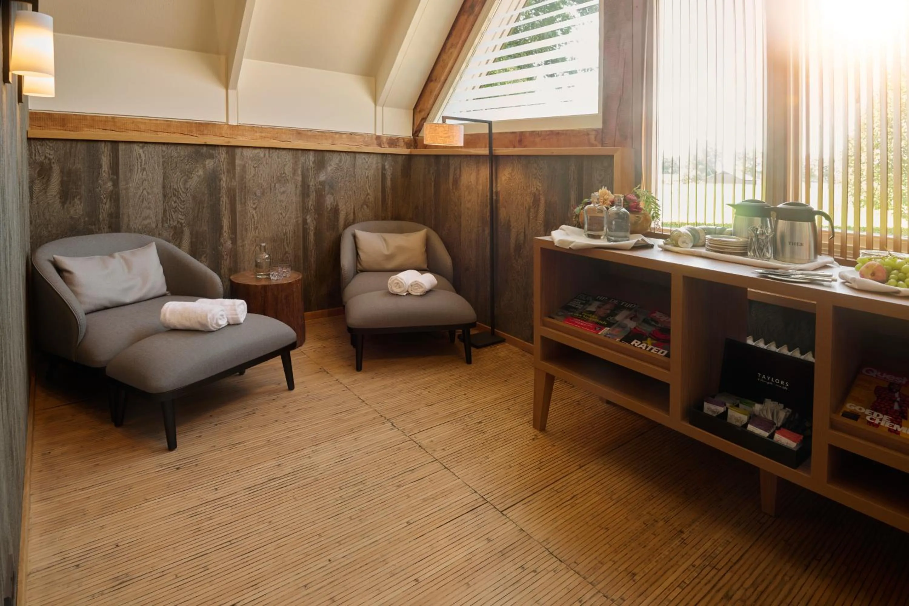 Sauna in Landgoed De Holtweijde