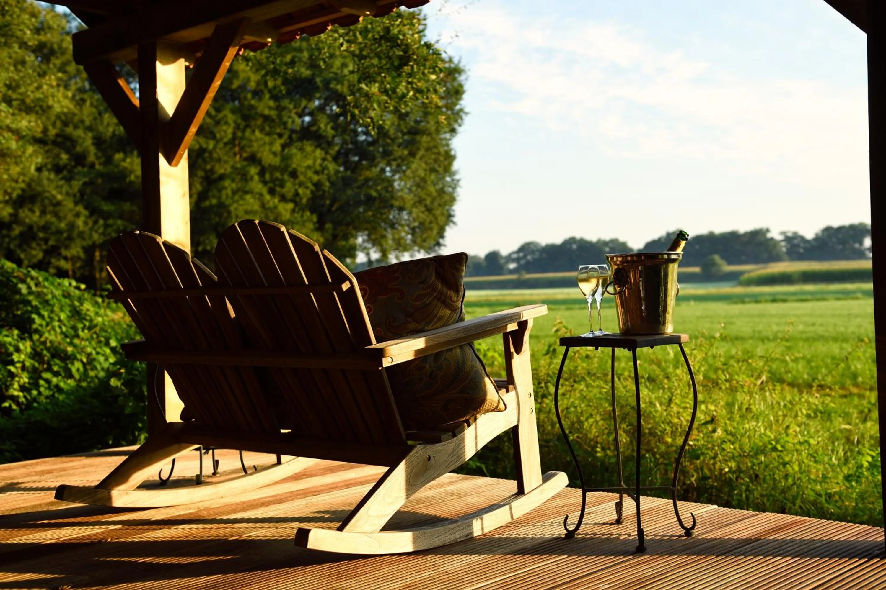 Natural landscape in Landgoed De Holtweijde