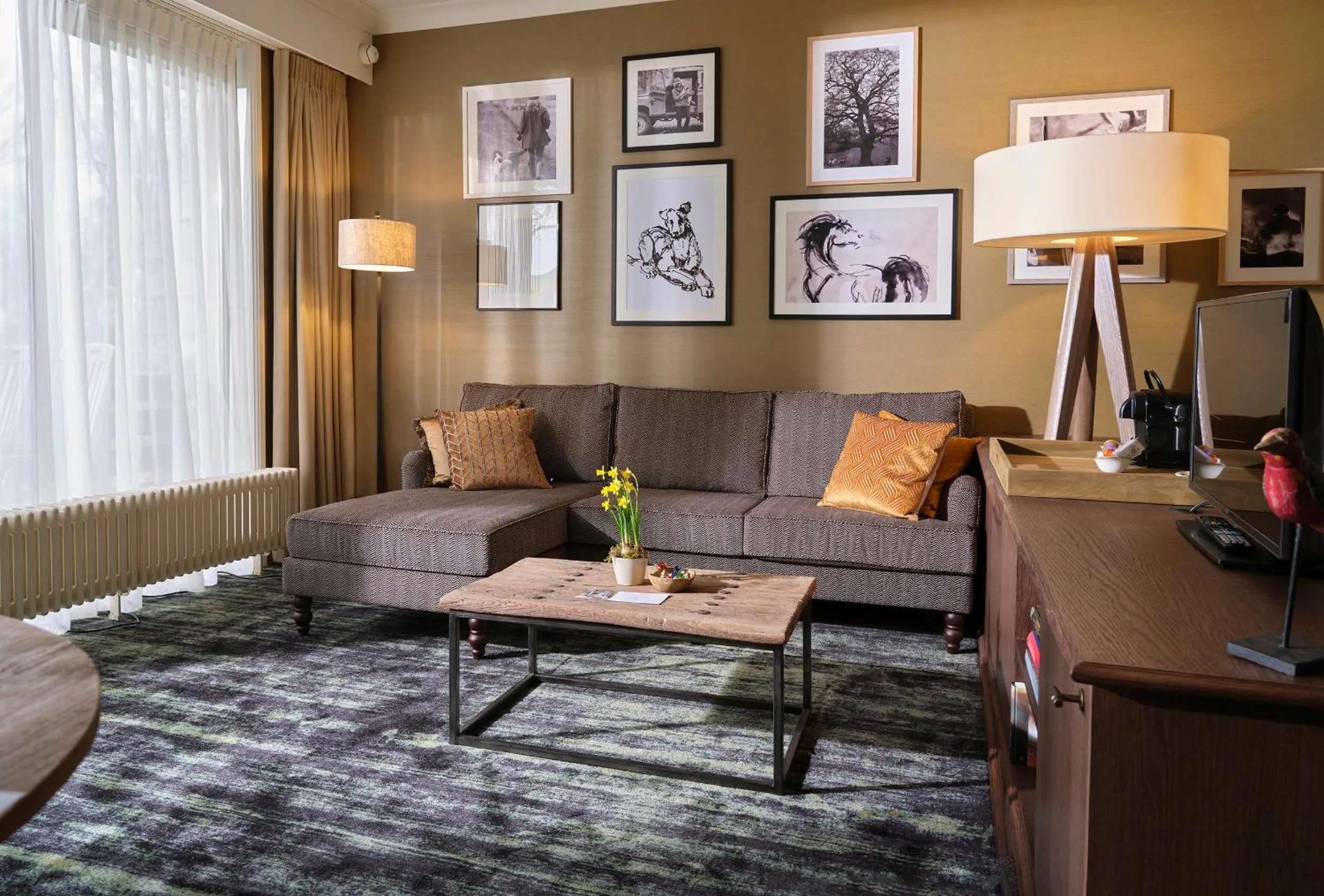 Seating area in Landgoed De Holtweijde