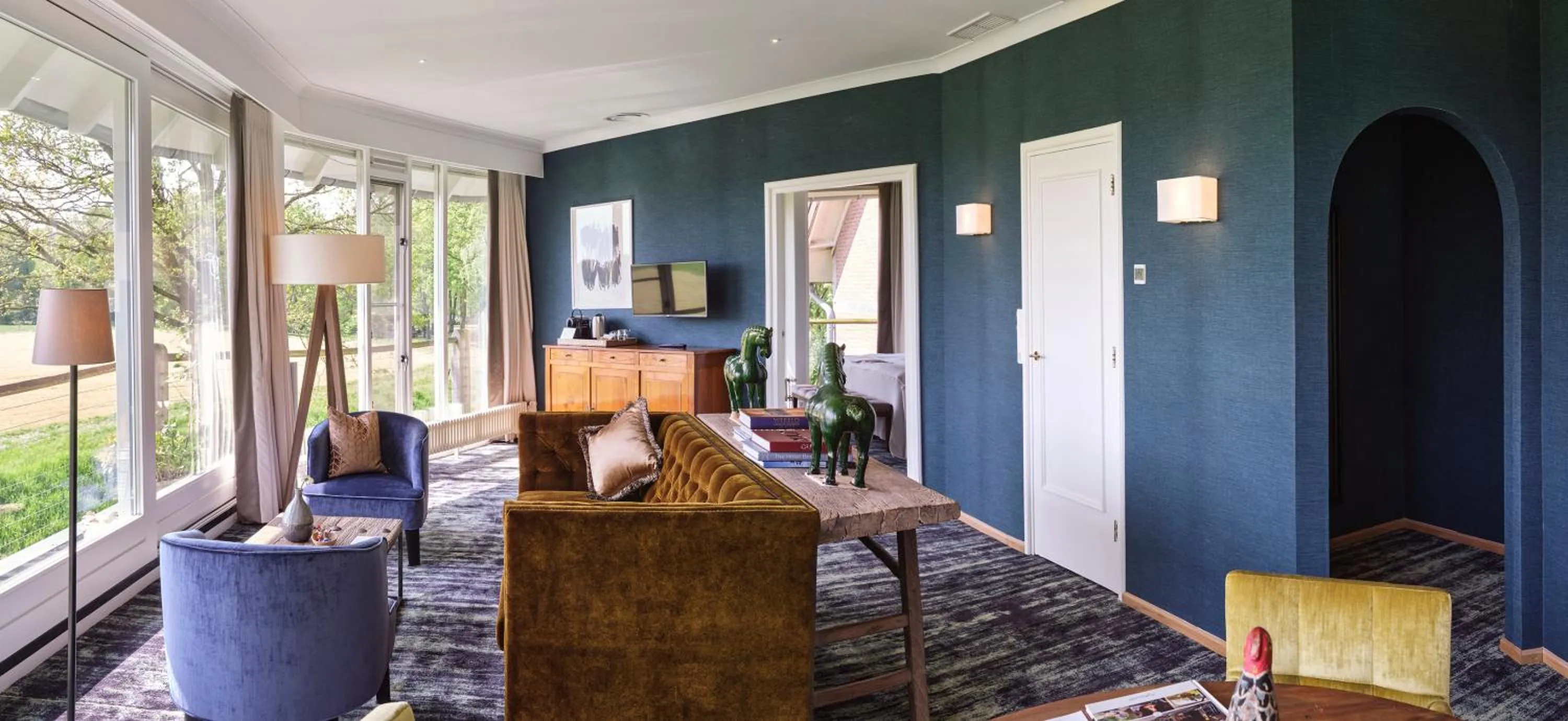 Seating area in Landgoed De Holtweijde